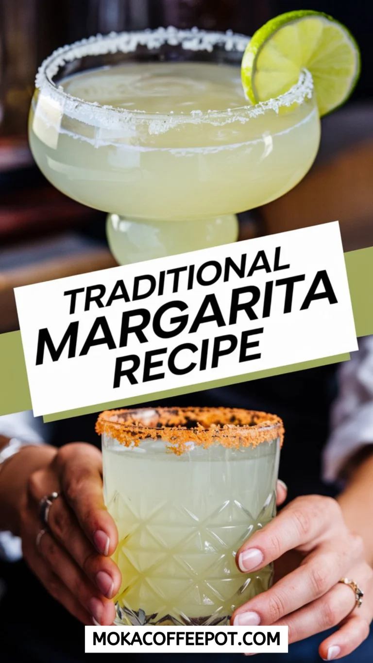 Traditional Margarita Recipe with Lemon Juice: Classic Party Drinks for Perfect Gatherings