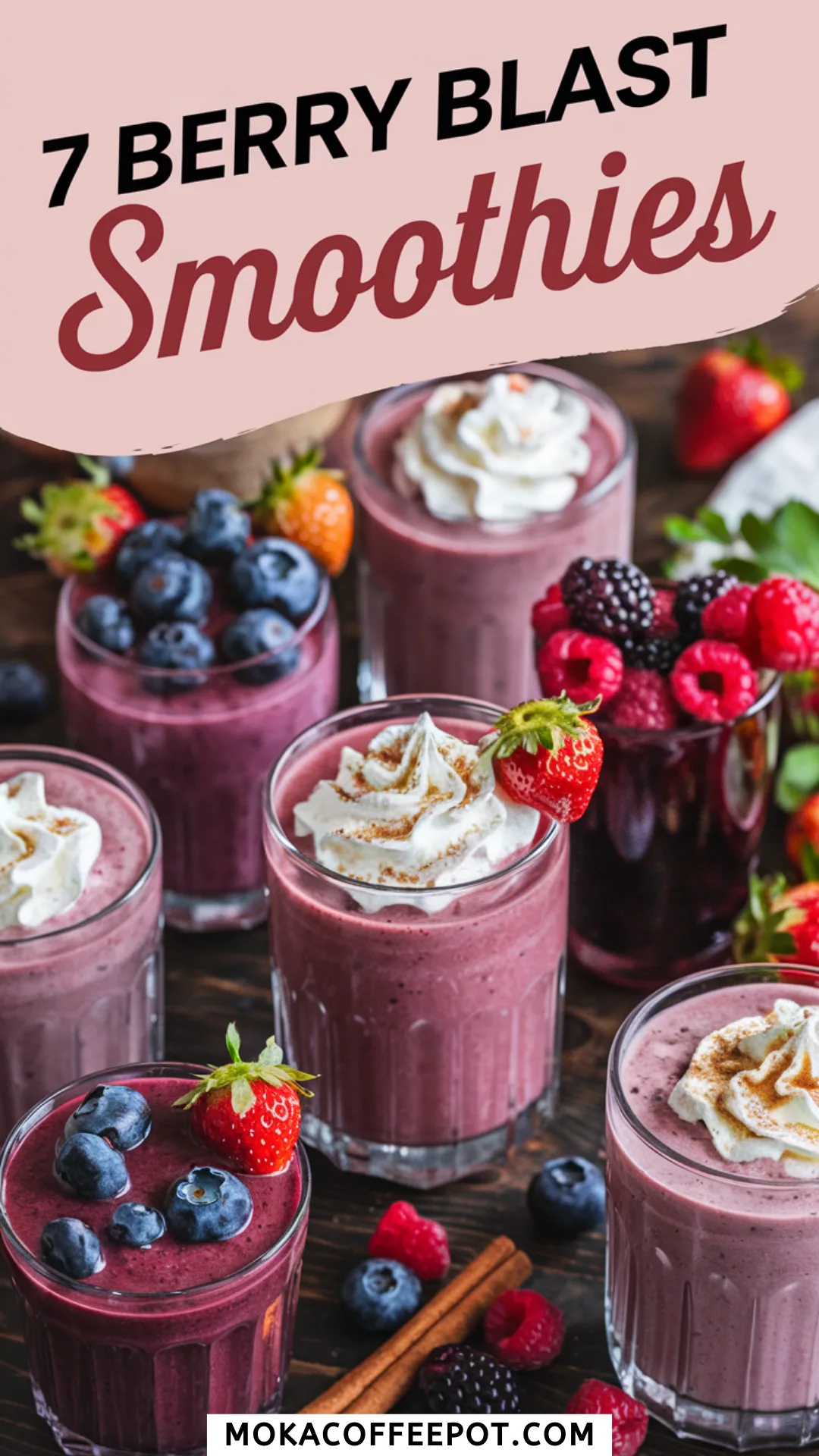 7 Berry Blast Smoothies Recipes