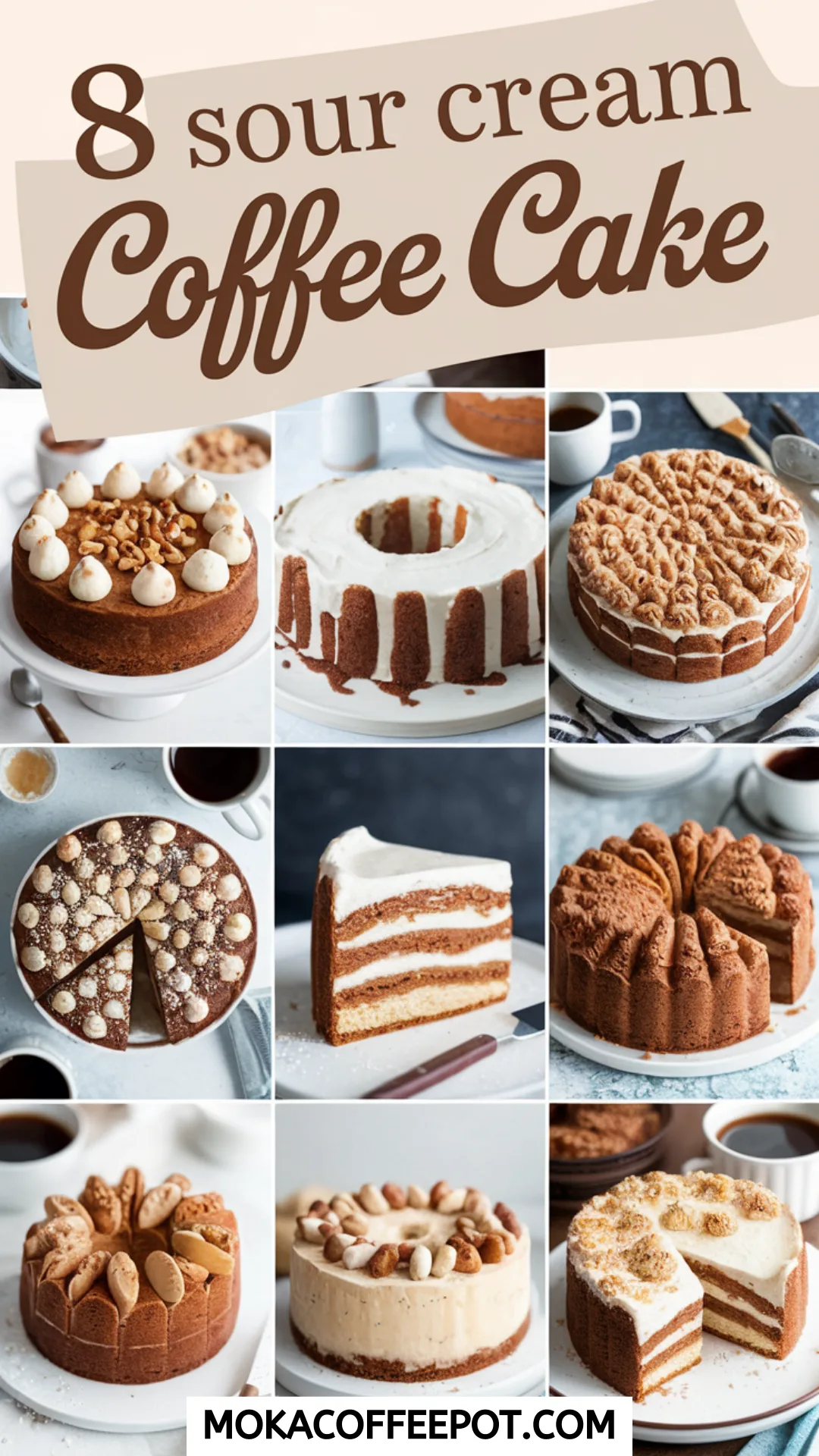 8 Sour Cream Coffee Cake 8 Sour Cream Coffee Cake