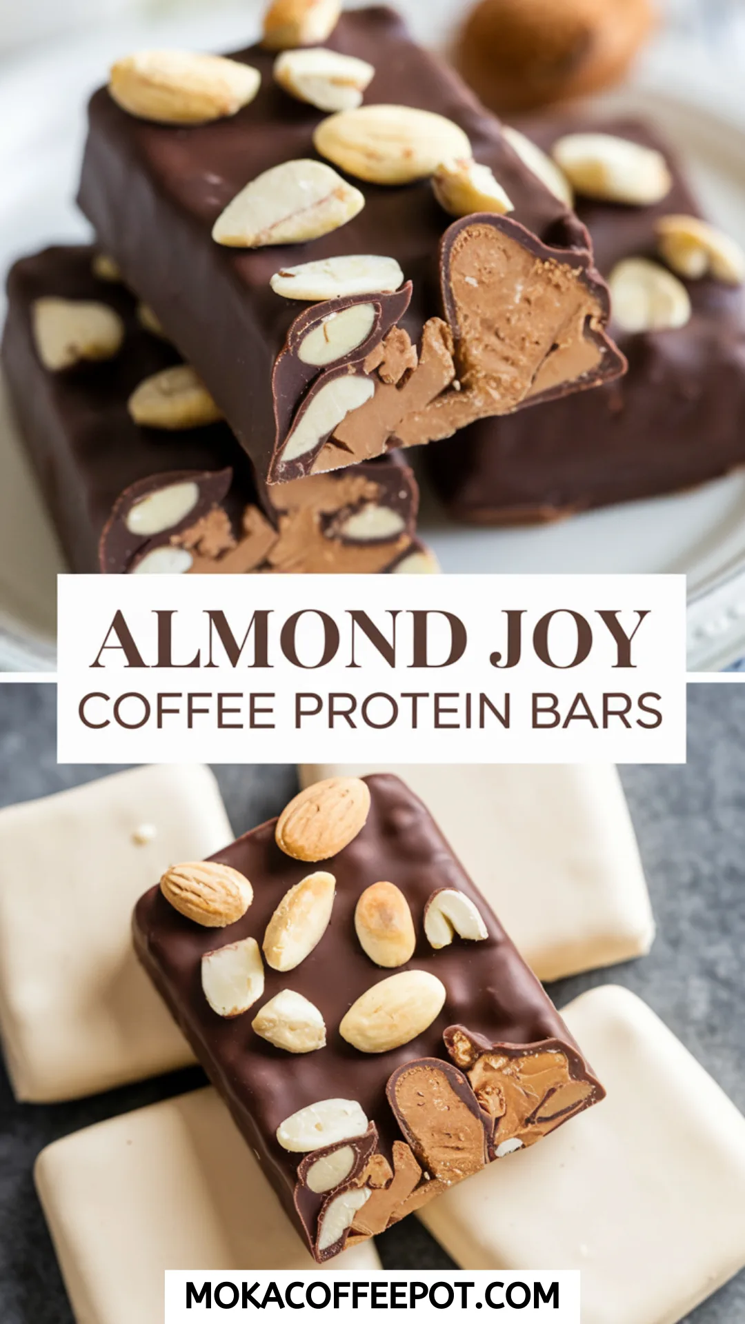 Almond Joy Coffee Protein Bars Recipe Almond Joy Coffee Protein Bars Recipe