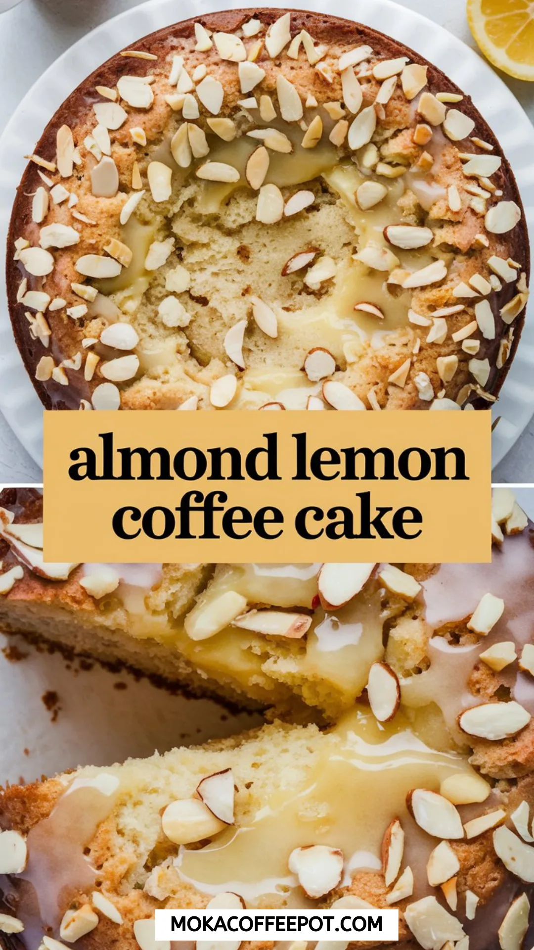 Almond Lemon Coffee Cake