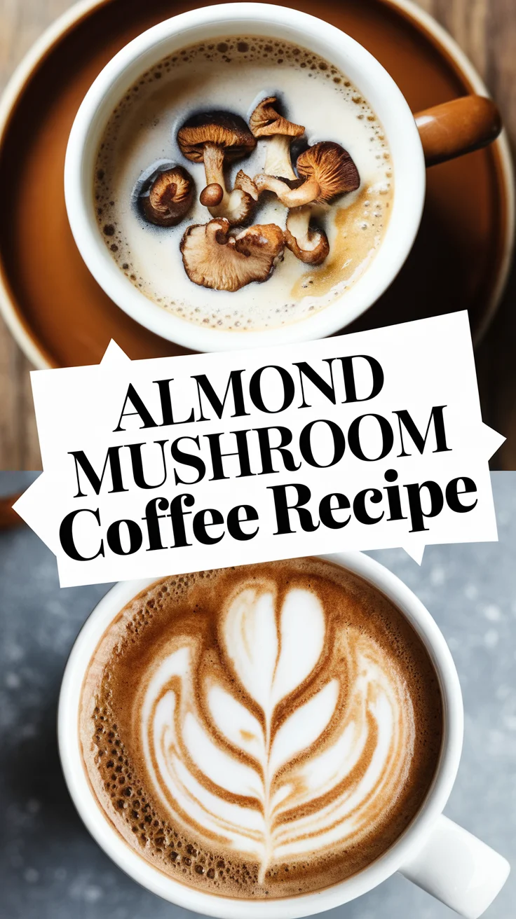 Almond Mushroom Coffee with Ganoderma & Chaga: Health Benefits & Premium Quality Almond Mushroom Coffee with Ganoderma & Chaga: Health Benefits & Premium Quality