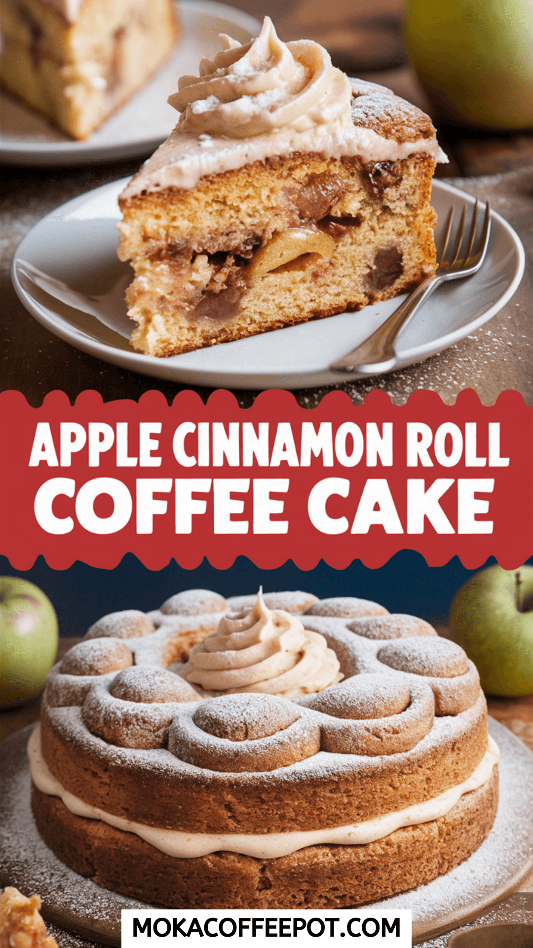 Apple Cinnamon Roll Coffee Cake Apple Cinnamon Roll Coffee Cake