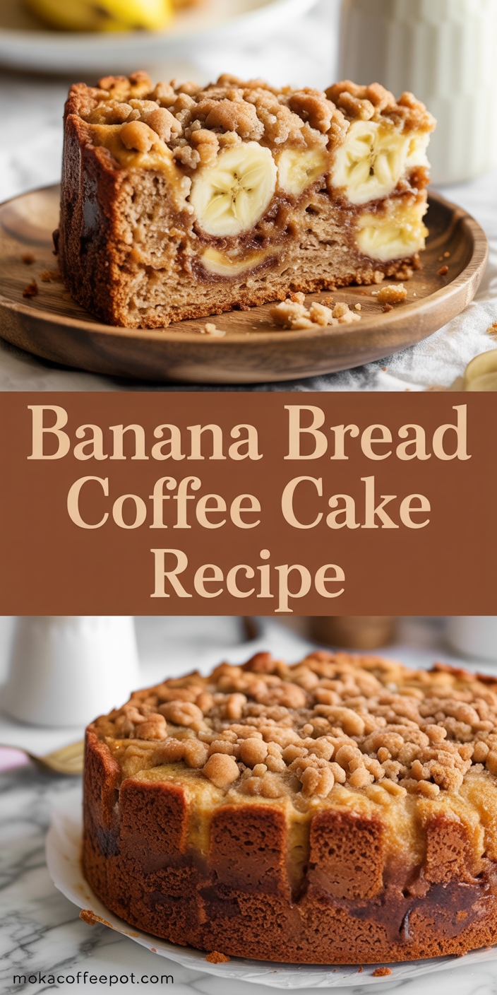 Banana Bread Coffee Cake Recipe
