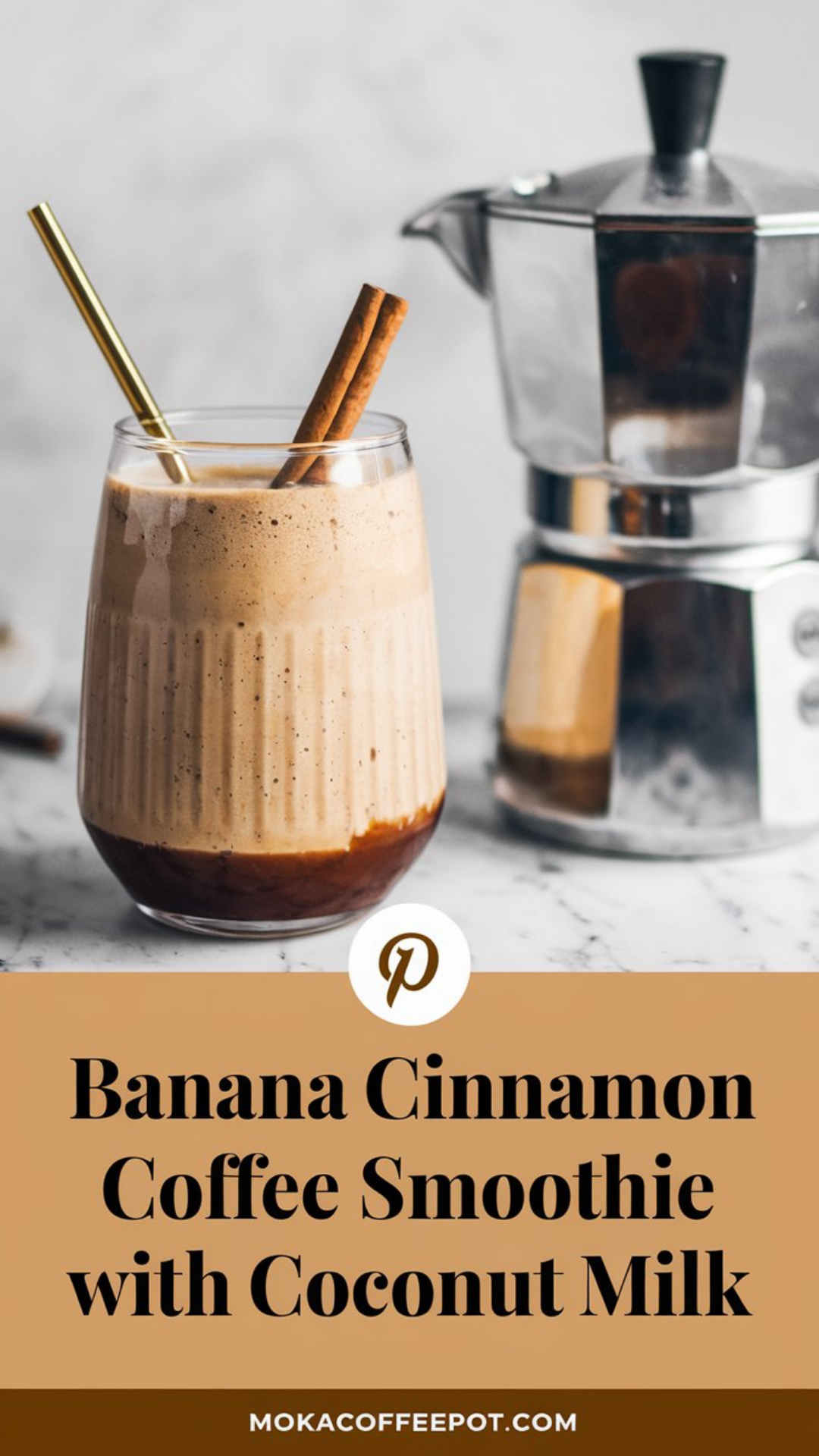Banana Cinnamon Coffee Smoothie with Coconut Milk Banana Cinnamon Coffee Smoothie with Coconut Milk