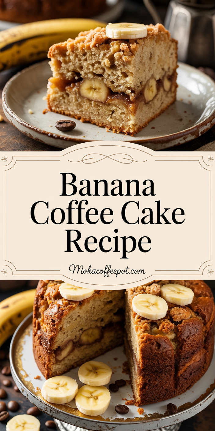 Banana Coffee Cake Recipe