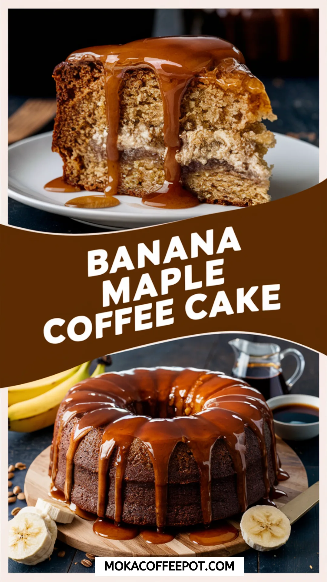 Banana Maple Coffee Cake Banana Maple Coffee Cake