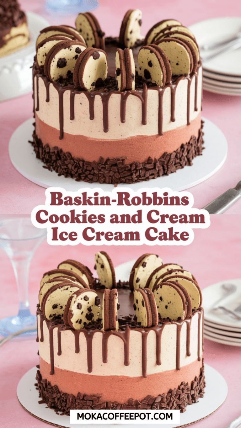 Baskin-Robbins Cookies and Cream Ice Cream Cake Baskin-Robbins Cookies and Cream Ice Cream Cake