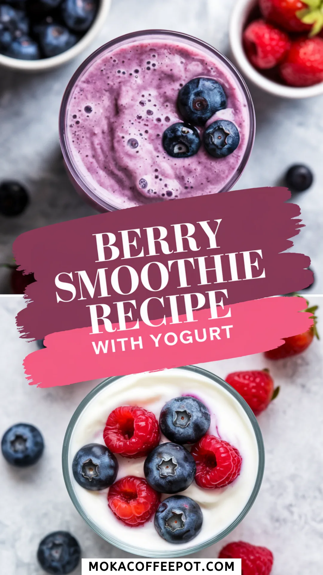 Berry Smoothie Recipe With Yogurt Recipe