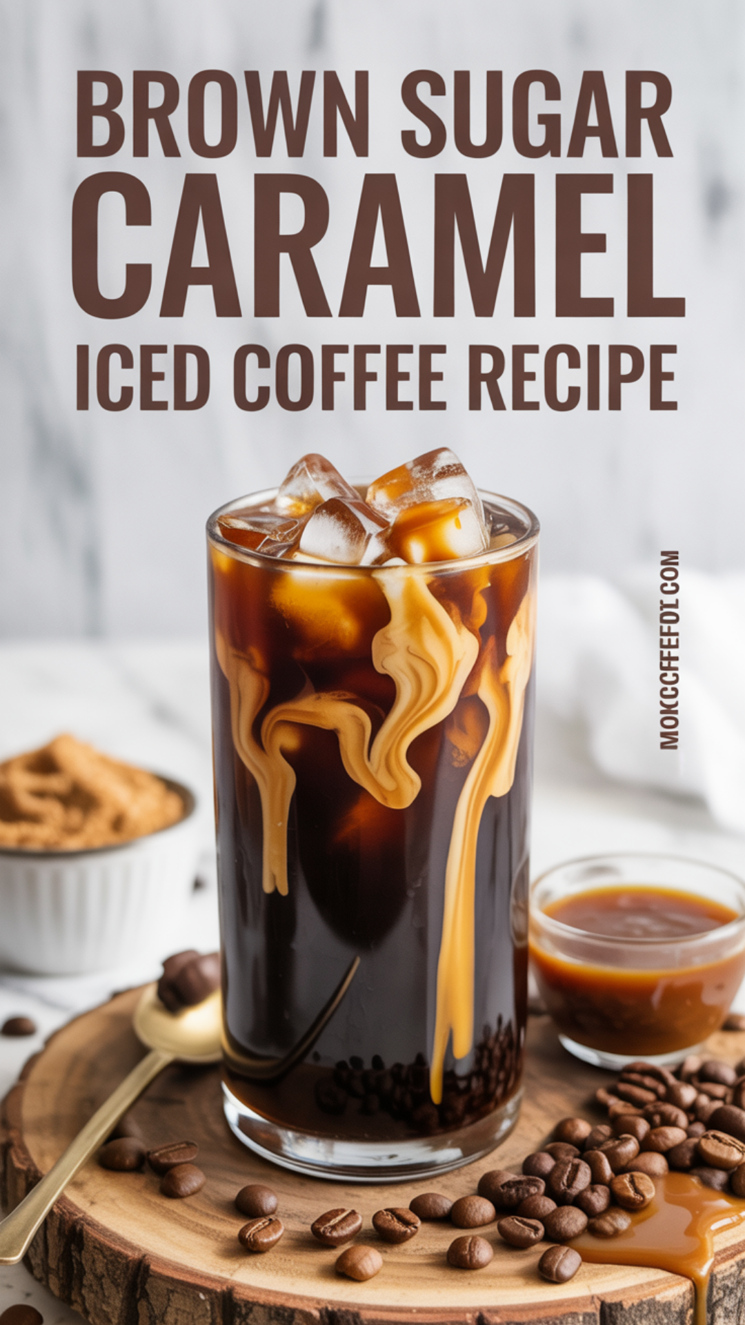 Brown Sugar Caramel Iced Coffee Recipe Brown Sugar Caramel Iced Coffee Recipe