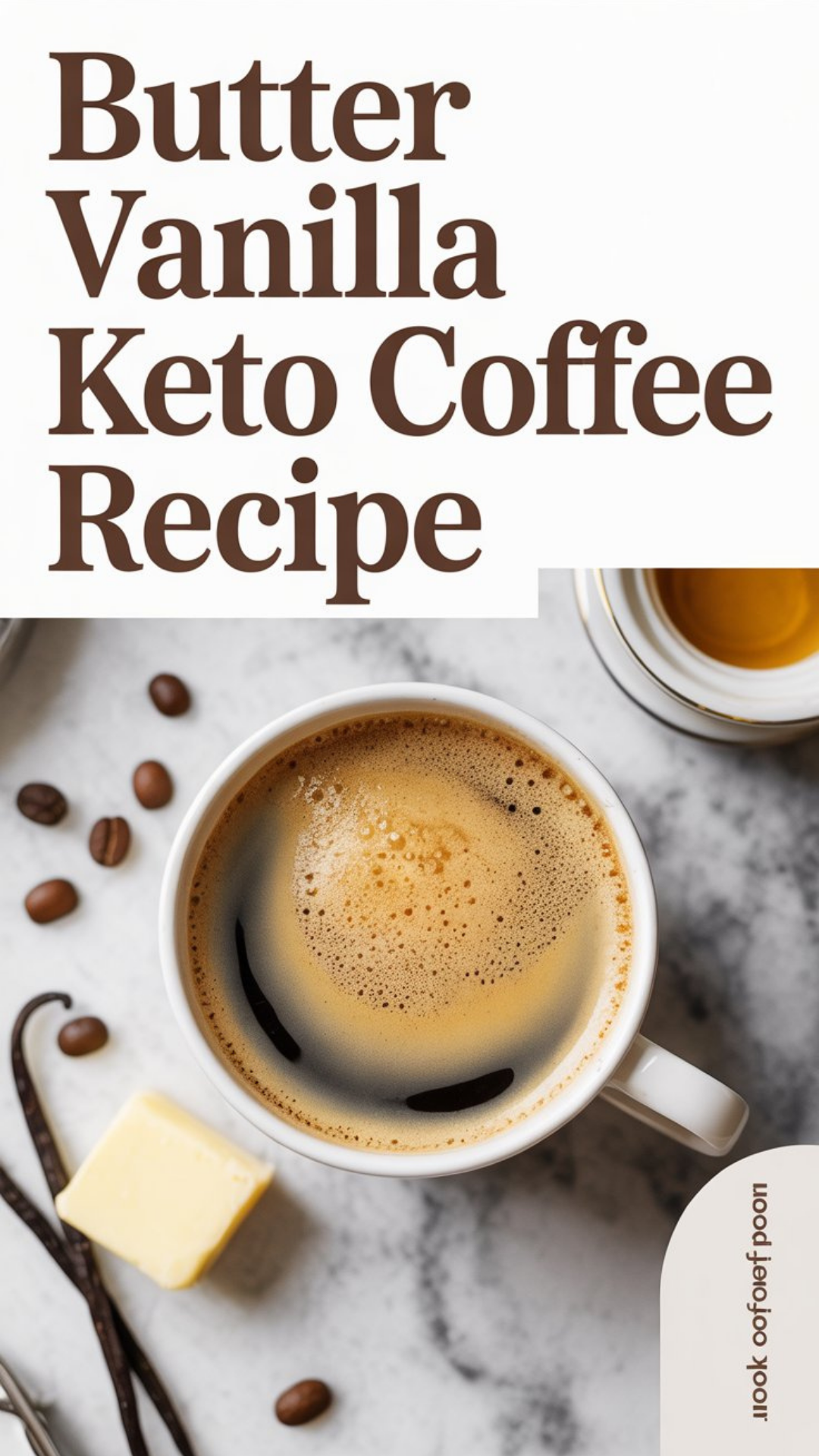 Butter Vanilla Keto Coffee Recipe Butter Vanilla Keto Coffee Recipe