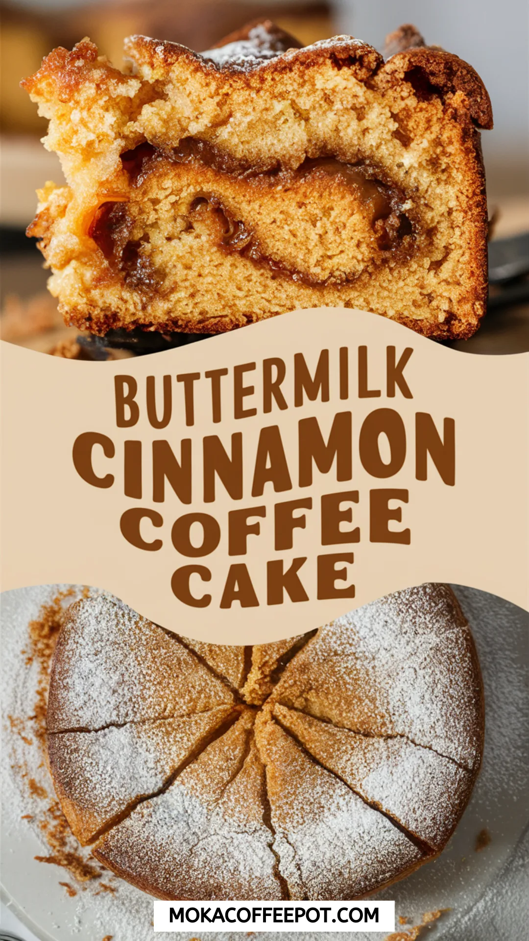 Buttermilk Cinnamon Coffee Cake