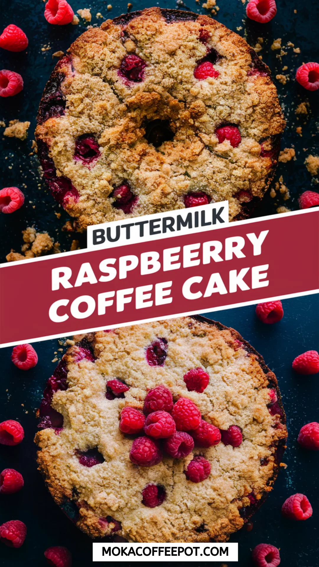Buttermilk Raspberry Coffee Cake