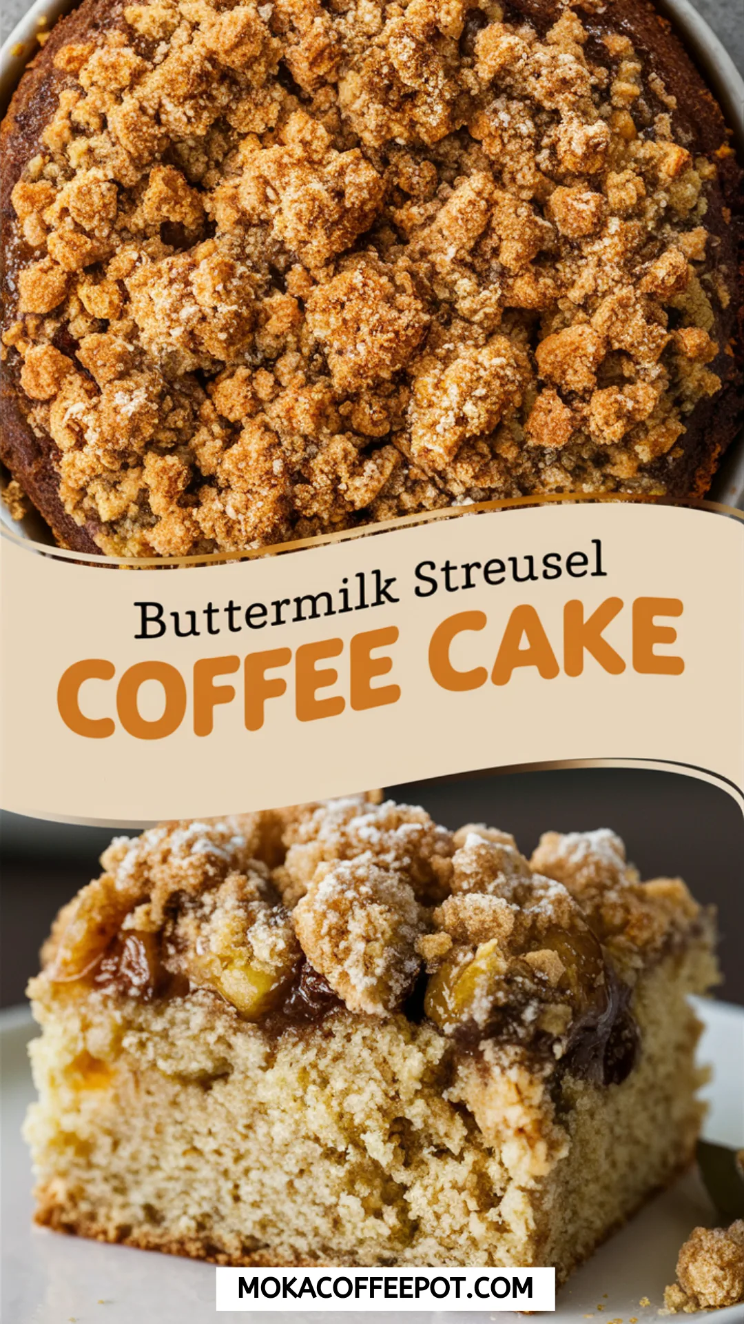 Buttermilk Streusel Coffee Cake