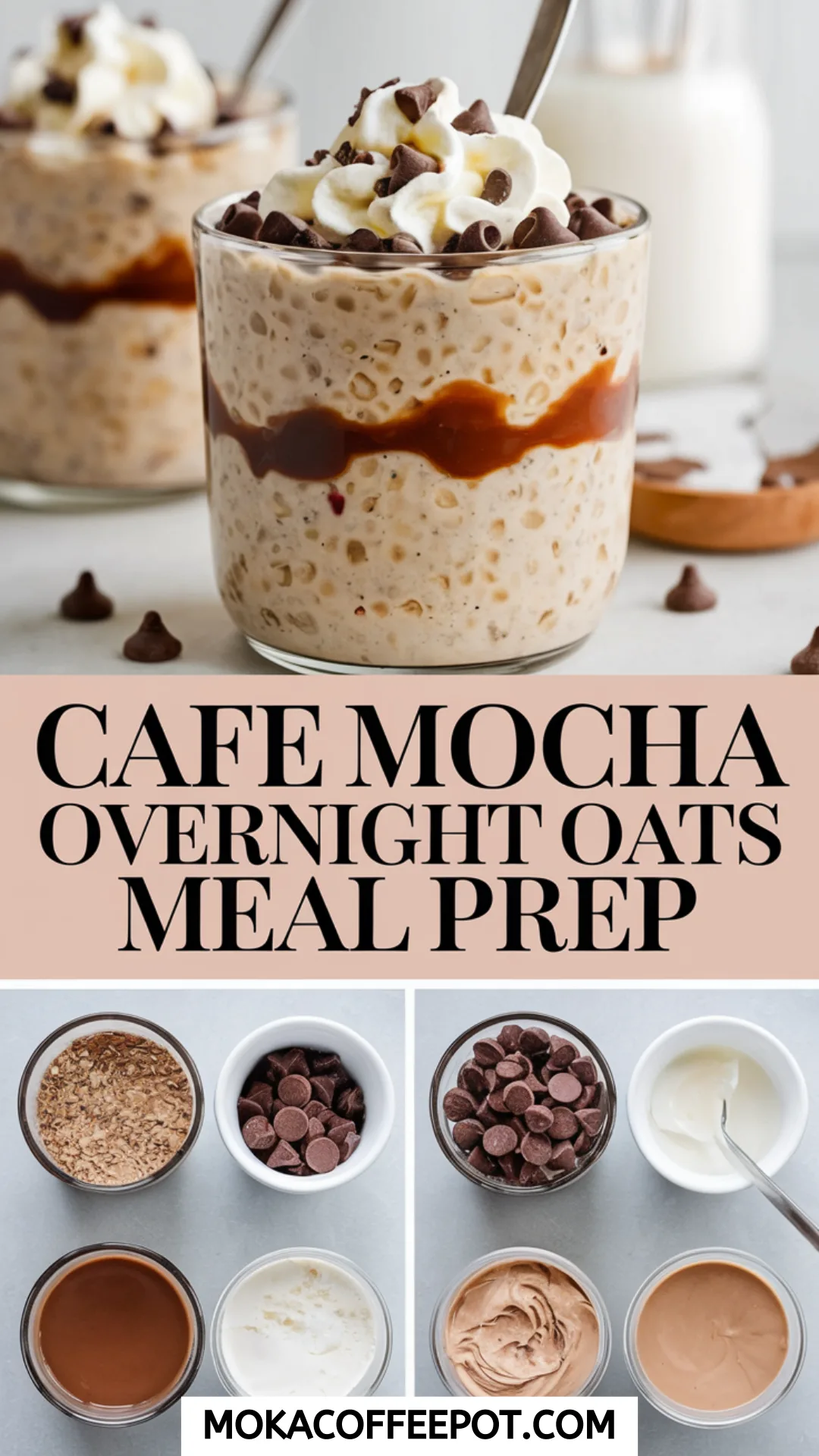 Café Mocha Overnight Oats Meal Prep Café Mocha Overnight Oats Meal Prep