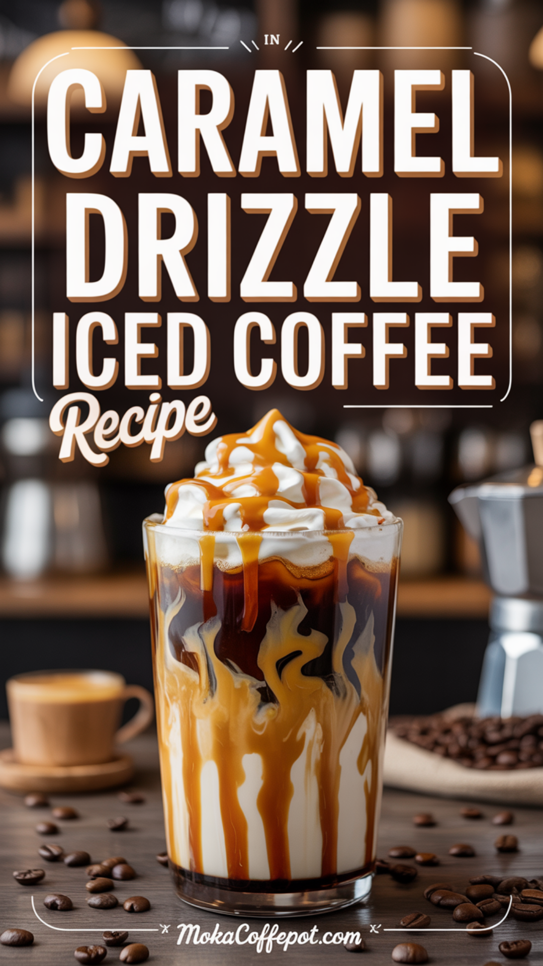Caramel Drizzle Iced Coffee Recipe Caramel Drizzle Iced Coffee Recipe