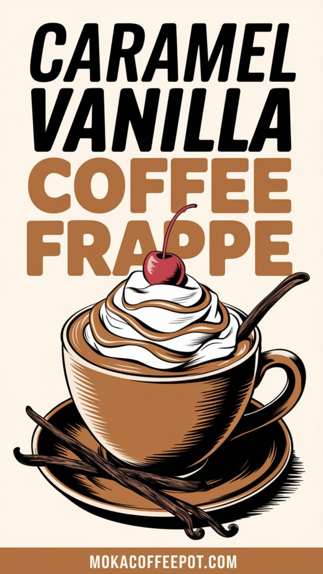 Caramel Vanilla Coffee Frappe Caramel Vanilla Coffee Frappe