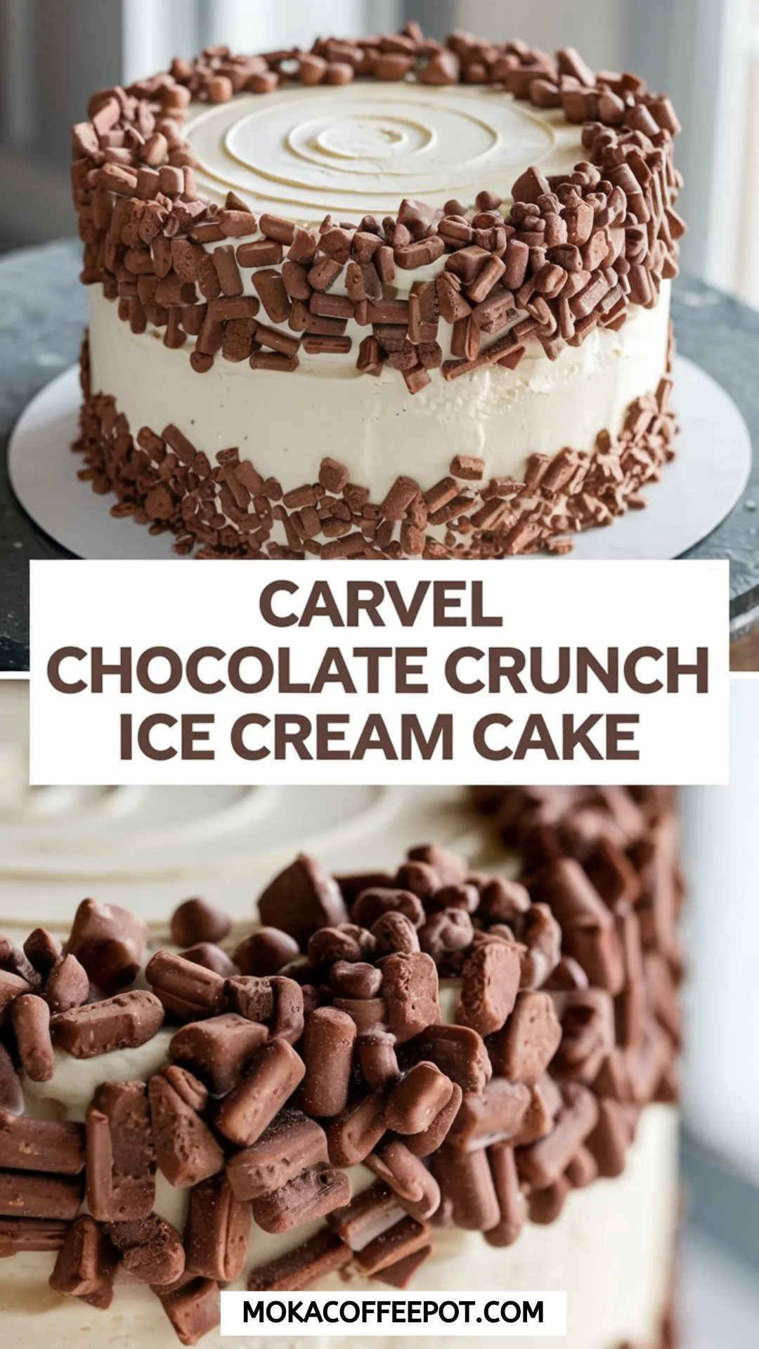 Carvel Chocolate Crunch Ice Cream Cake