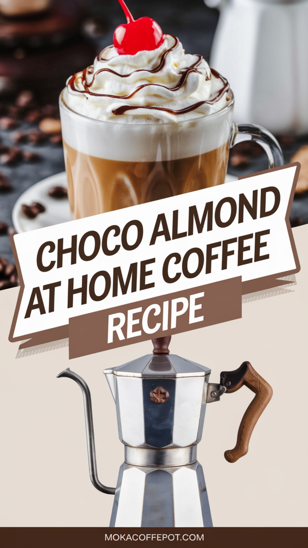 Choco Almond at Home Coffee Recipe Choco Almond at Home Coffee Recipe