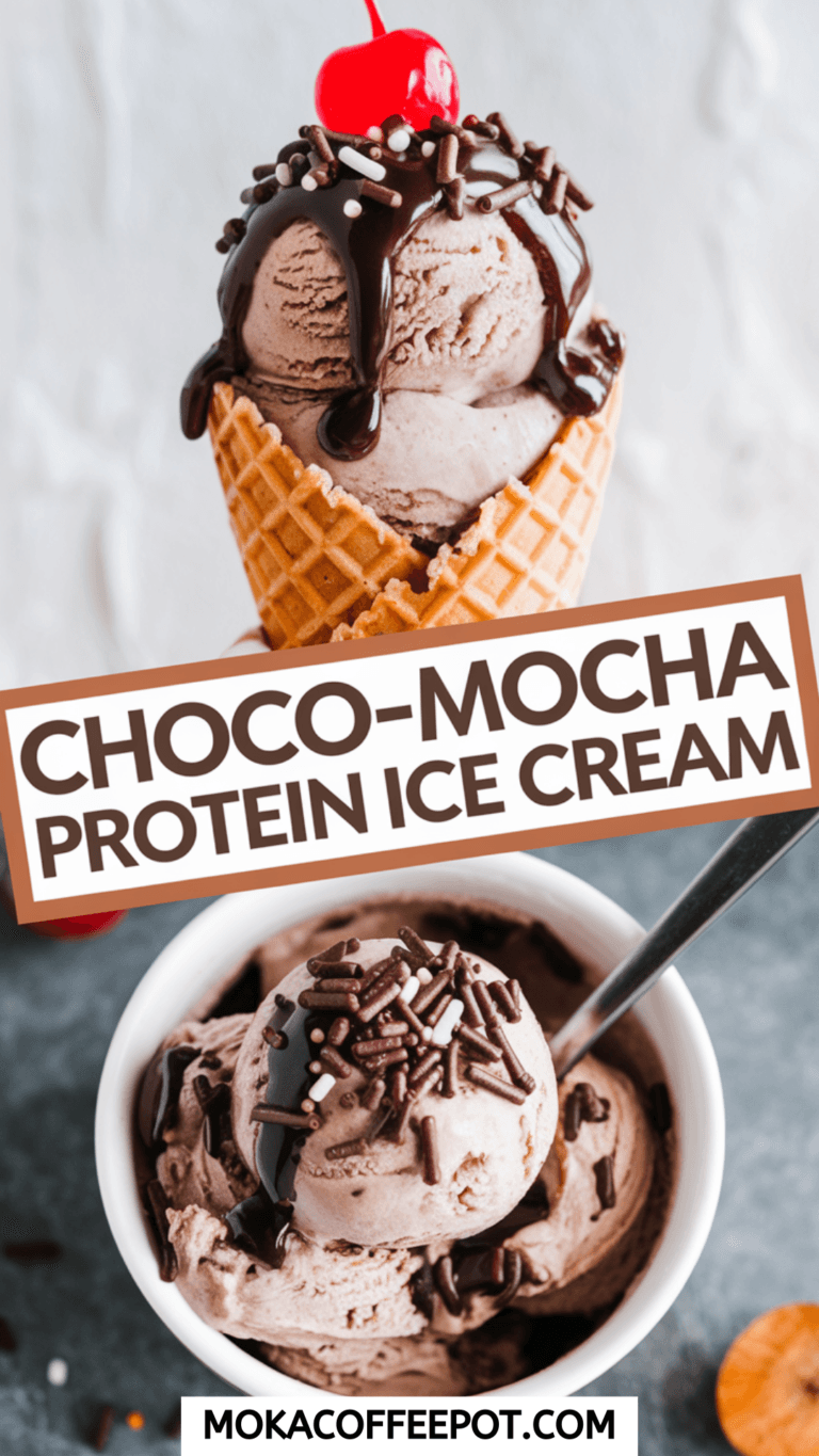 Choco-Mocha Protein Ice Cream Recipe Choco-Mocha Protein Ice Cream Recipe