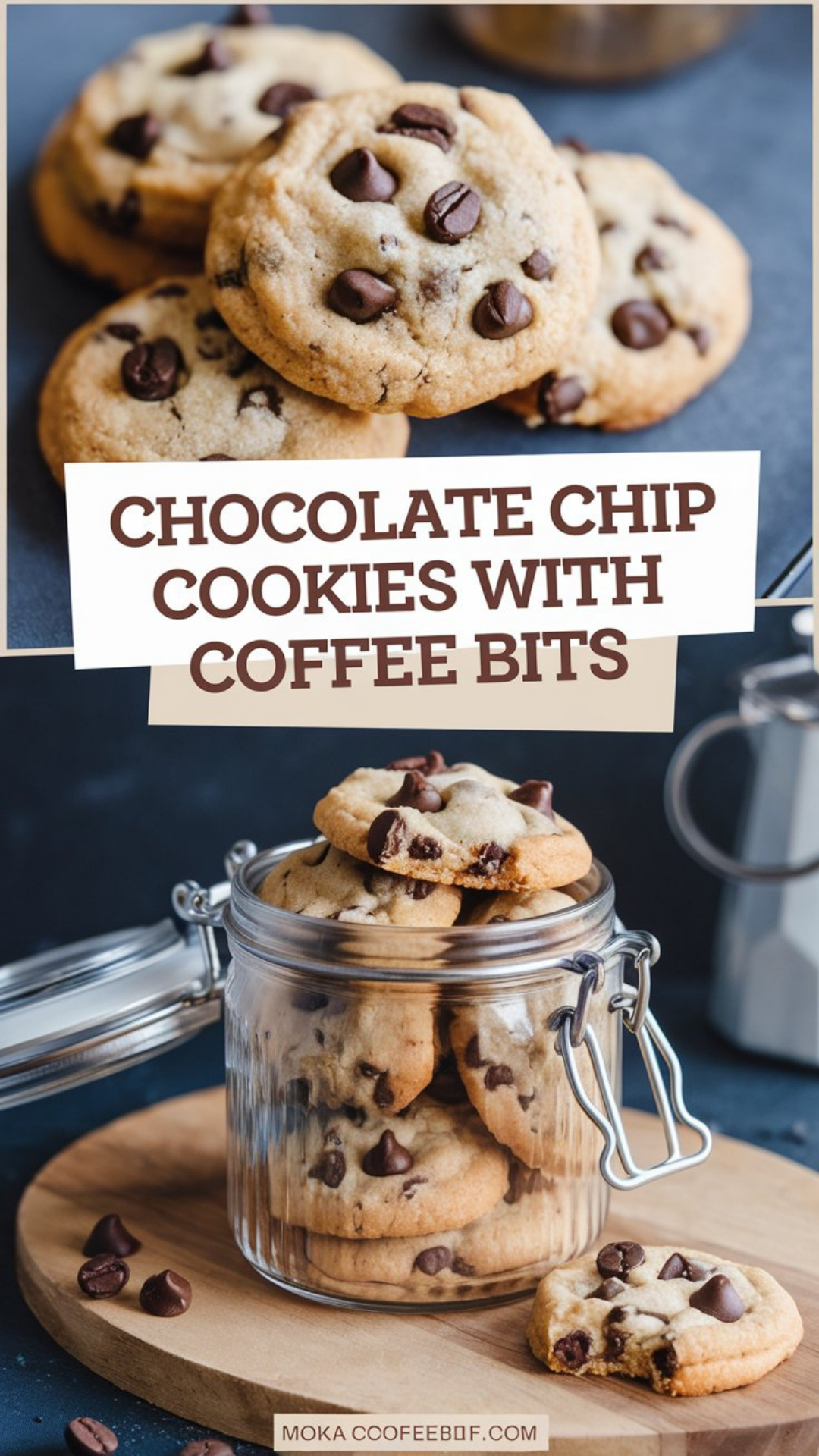 Chocolate Chip Cookies with Coffee Bits Chocolate Chip Cookies with Coffee Bits