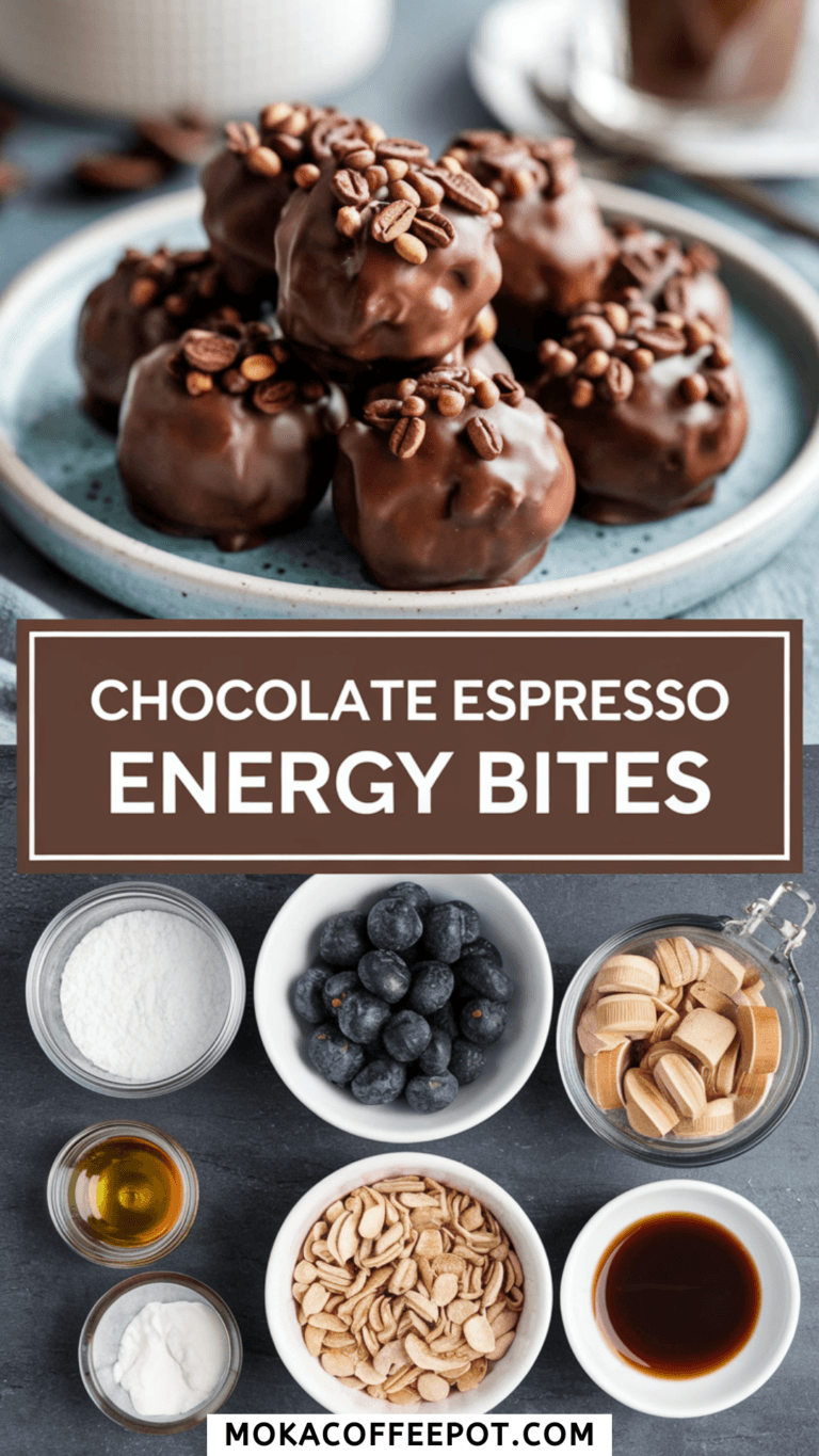 Chocolate Espresso Energy Bites Recipe
