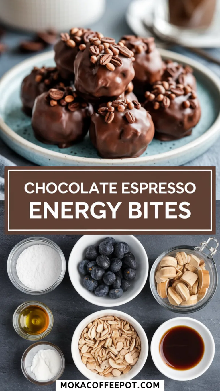Chocolate Espresso Energy Bites Chocolate Espresso Energy Bites Recipe