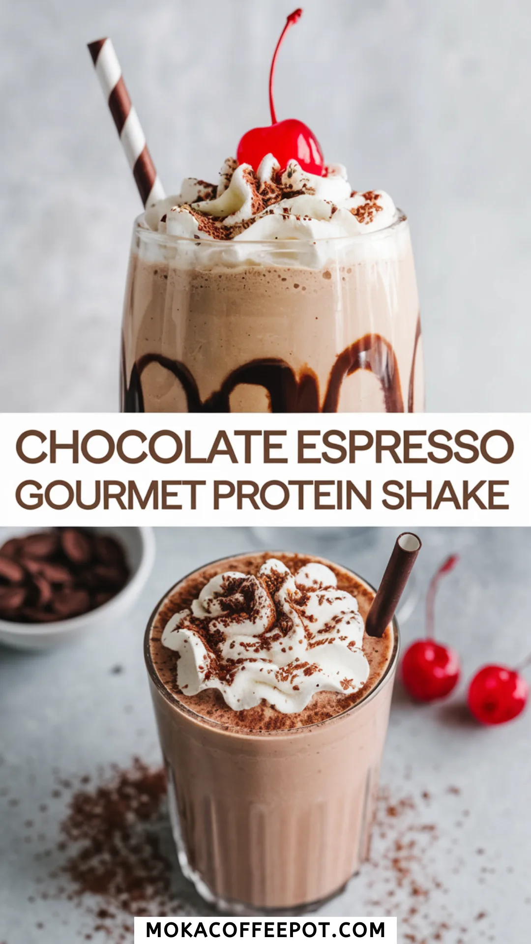 Chocolate Espresso Gourmet Protein Shake Recipe Chocolate Espresso Gourmet Protein Shake Recipe