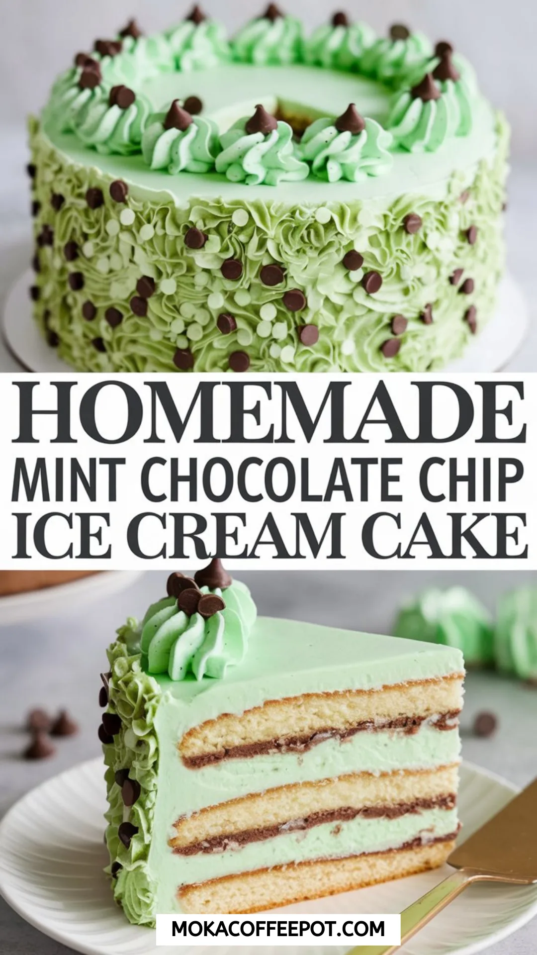 Chocolate Mint Ice Cream Cake Chocolate Mint Ice Cream Cake