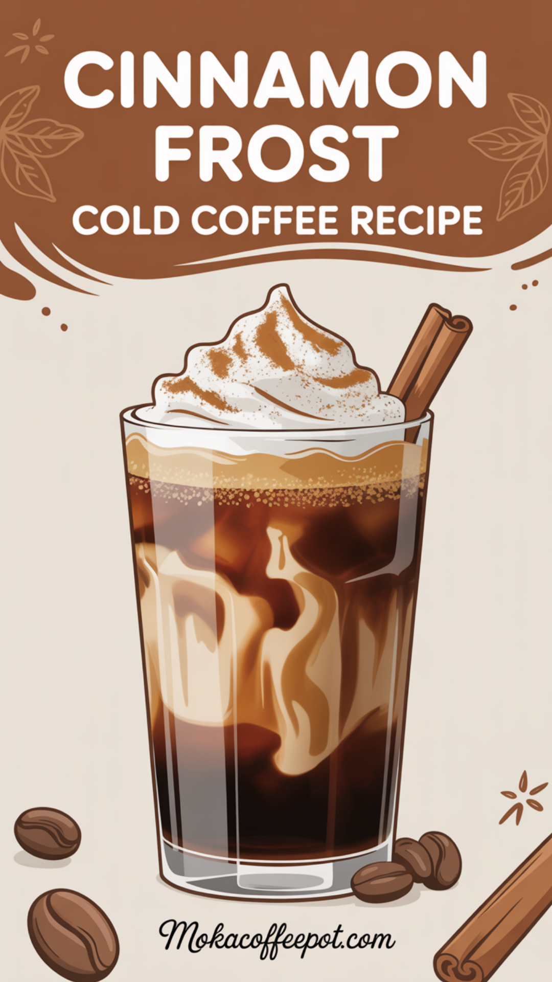 Cinnamon Frost Cold Coffee Recipe Cinnamon Frost Cold Coffee Recipe