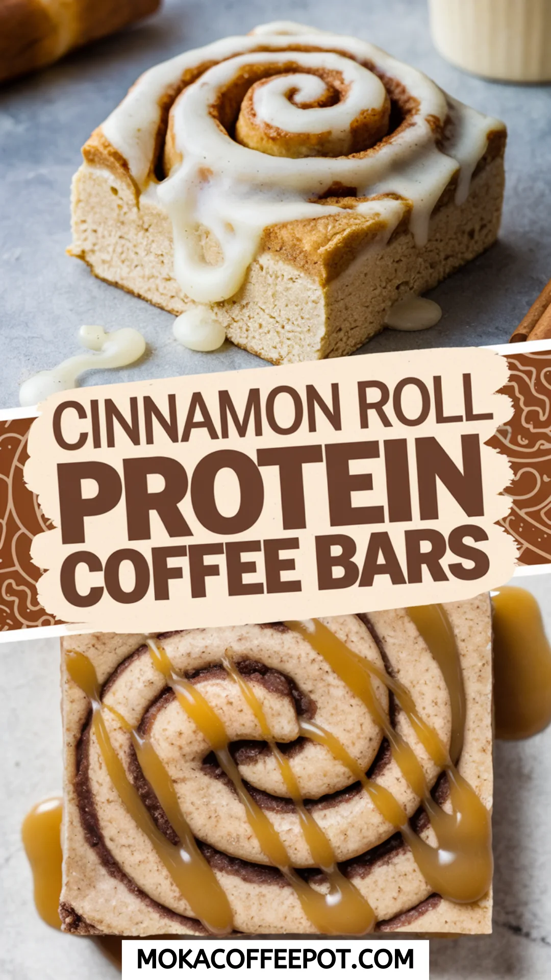 Cinnamon Roll Protein Coffee Bars Recipe Cinnamon Roll Protein Coffee Bars Recipe