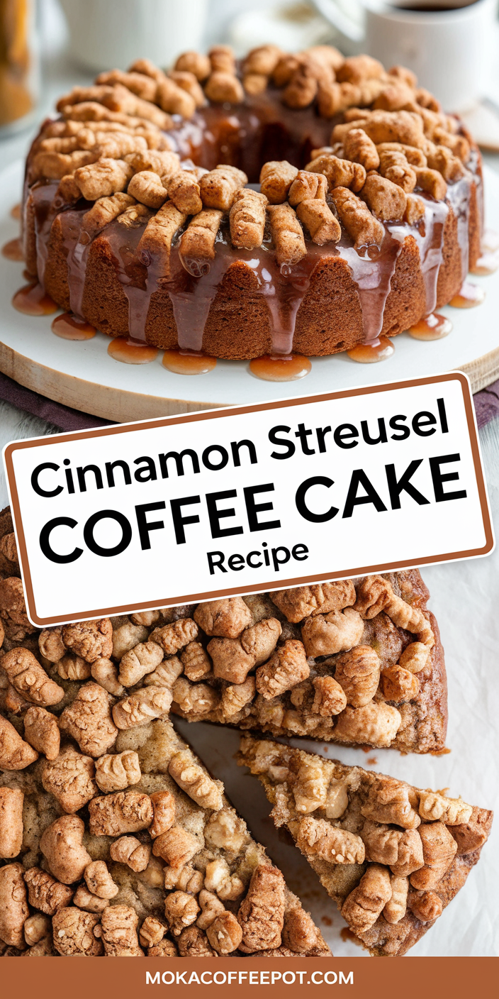 Cinnamon Streusel Coffee Cake Recipe