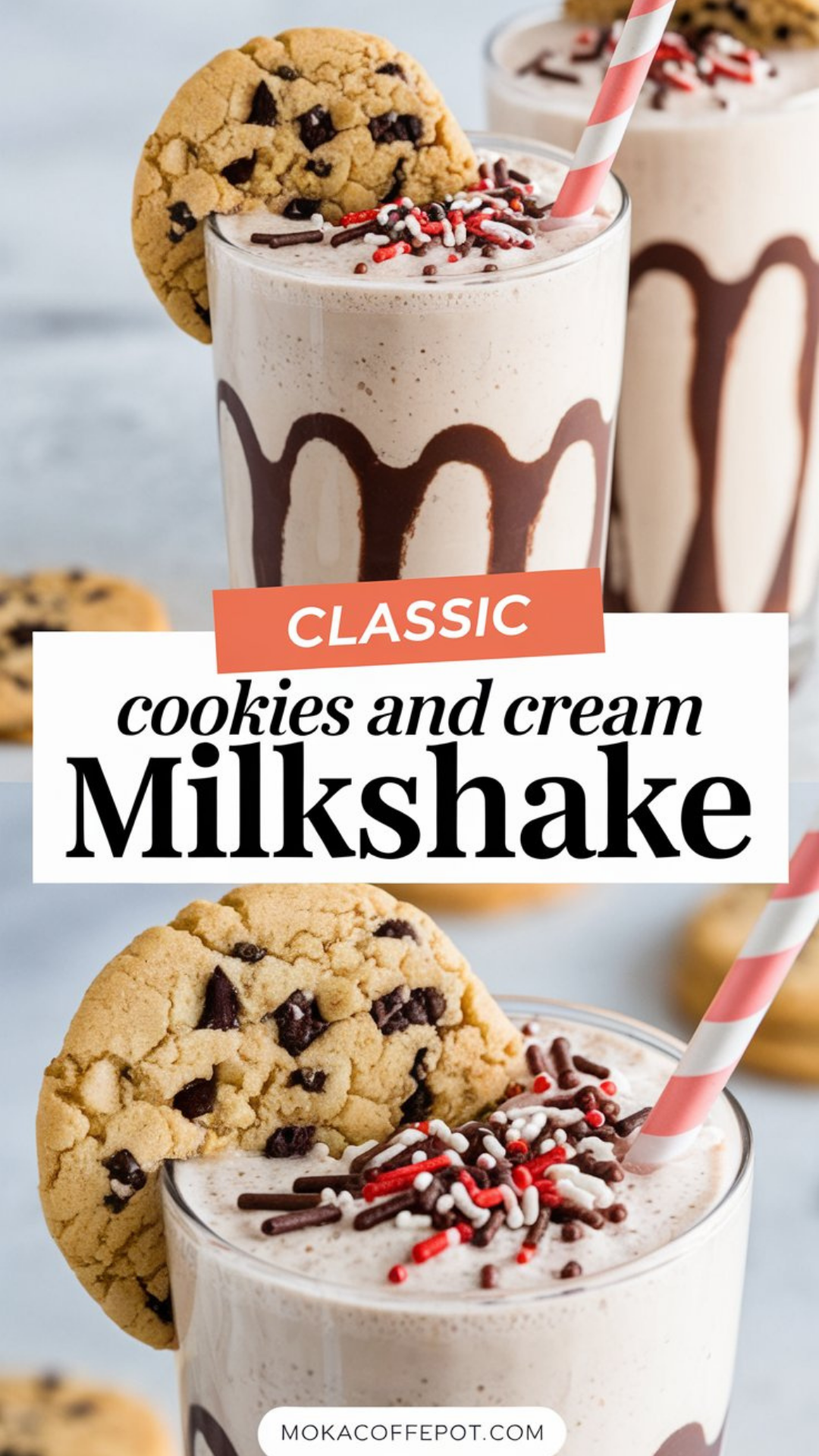 Classic Cookies and Cream Milkshake Classic Cookies and Cream Milkshake