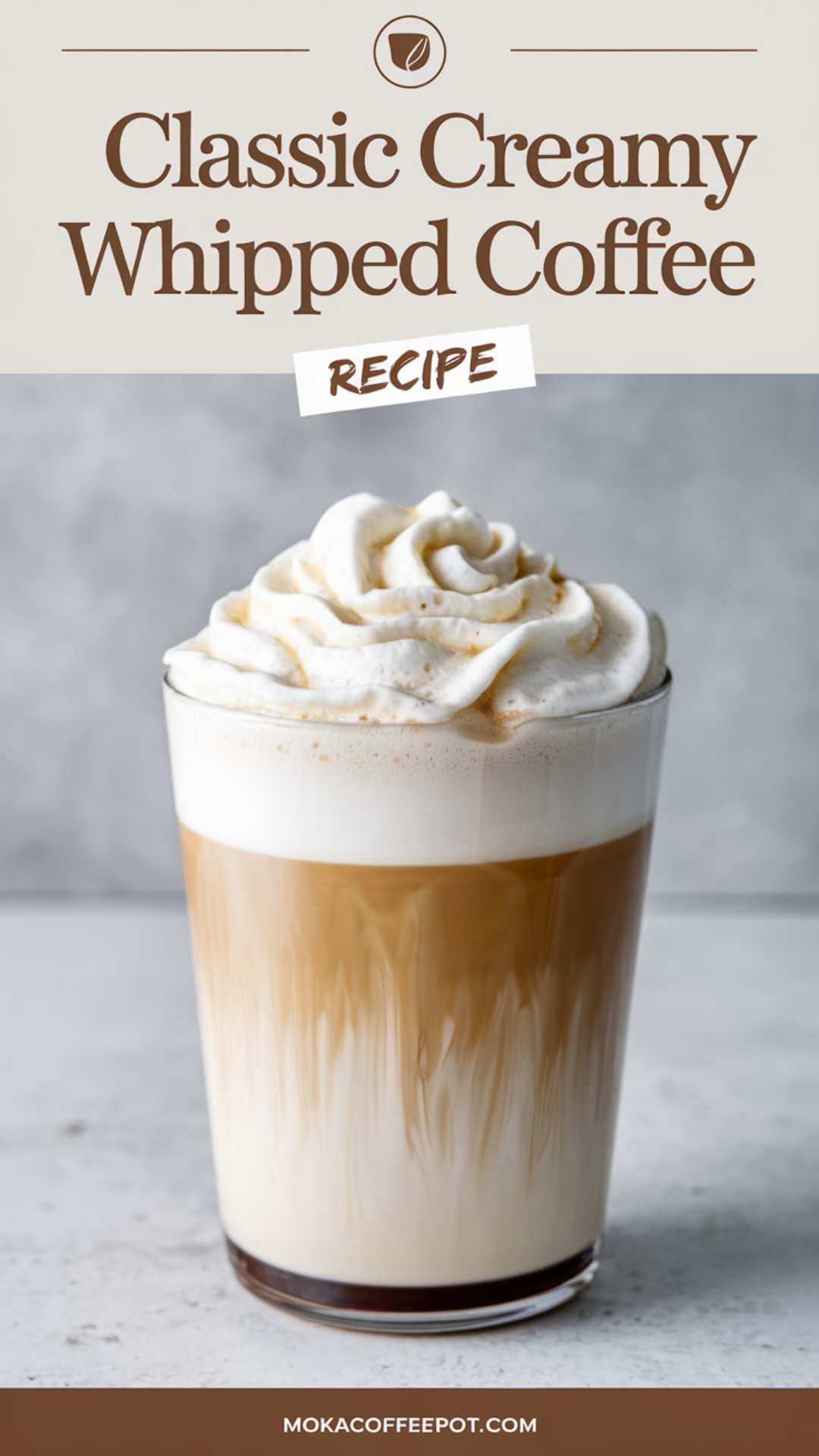 Classic Creamy Whipped Coffee Recipe Classic Creamy Whipped Coffee Recipe