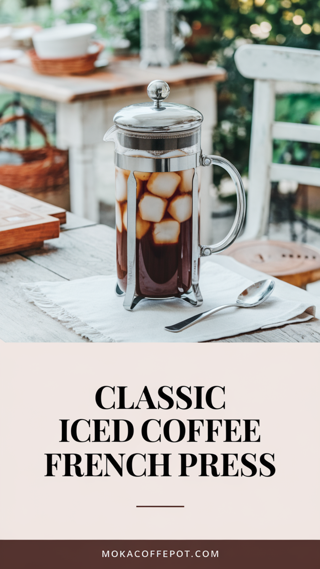 Classic Iced Coffee French Press Classic Iced Coffee French Press