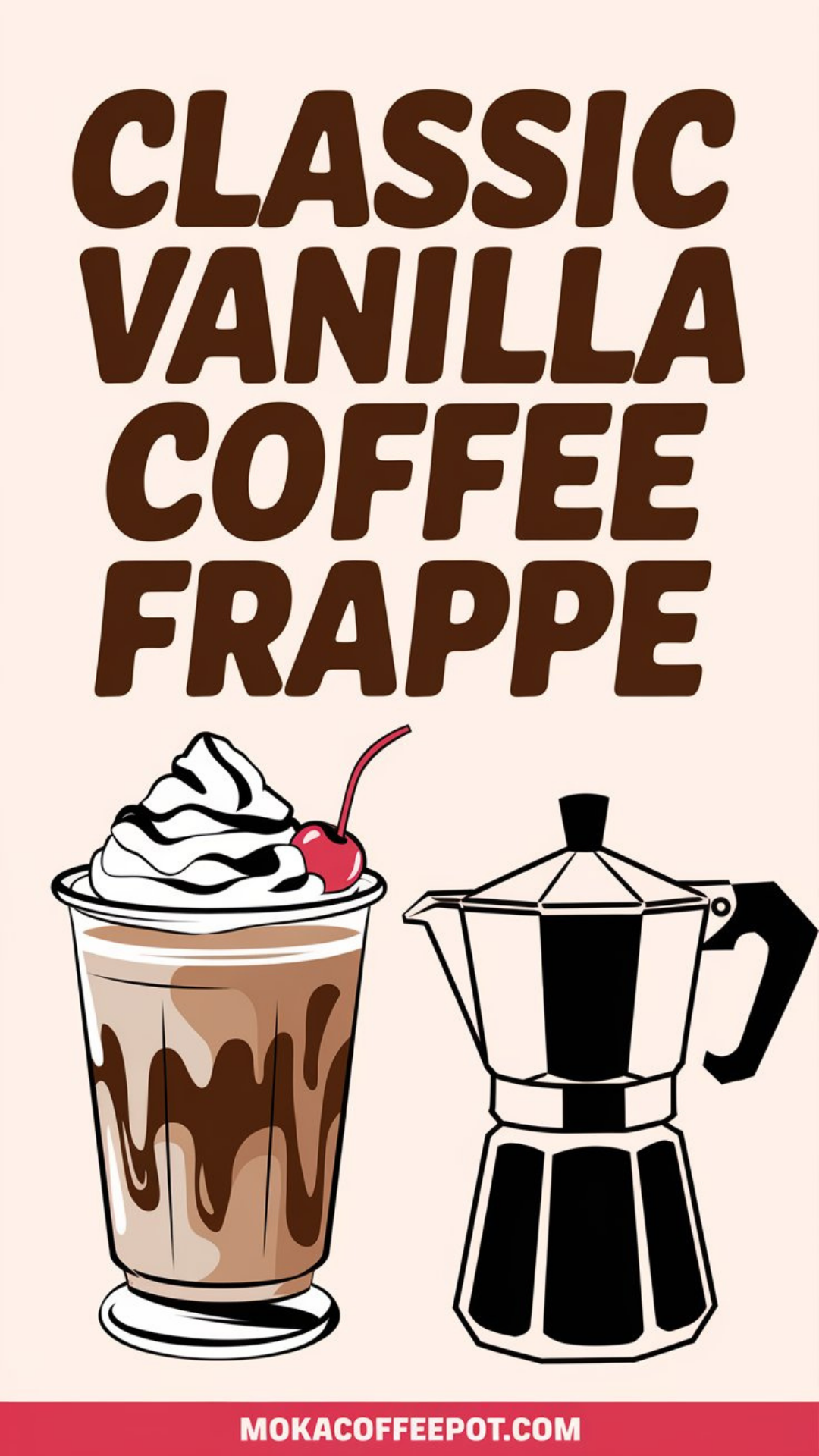 Classic Vanilla Coffee Frappe Classic Vanilla Coffee Frappe