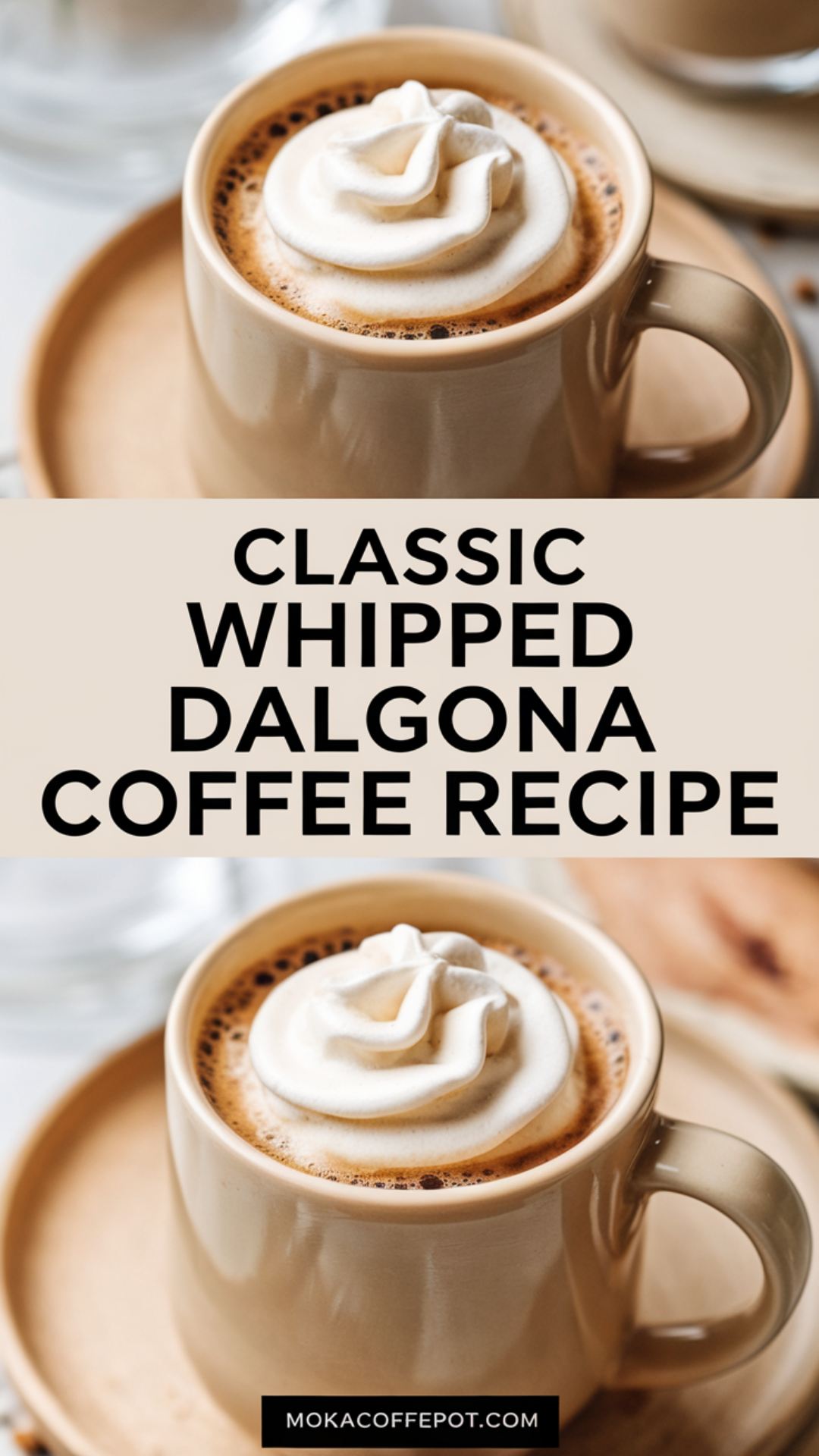 Classic Whipped Dalgona Coffee Recipe Classic Whipped Dalgona Coffee Recipe