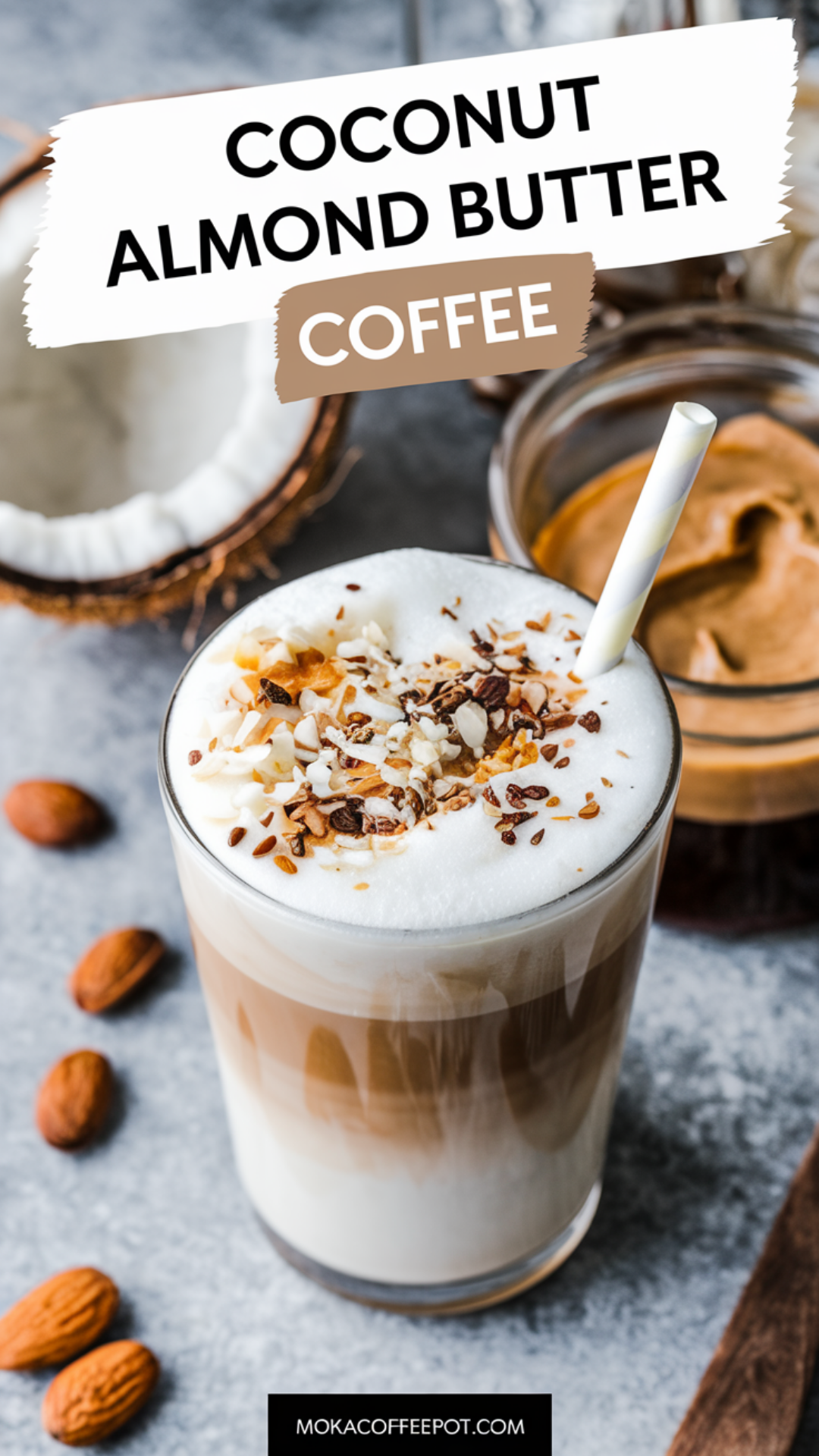 Coconut Almond Butter Coffee Coconut Almond Butter Coffee