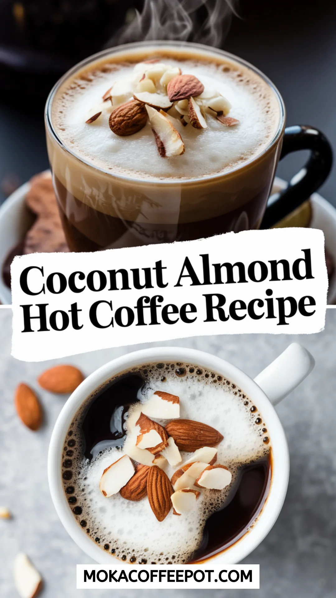 Coconut Almond Hot Coffee Recipe Coconut Almond Hot Coffee Recipe