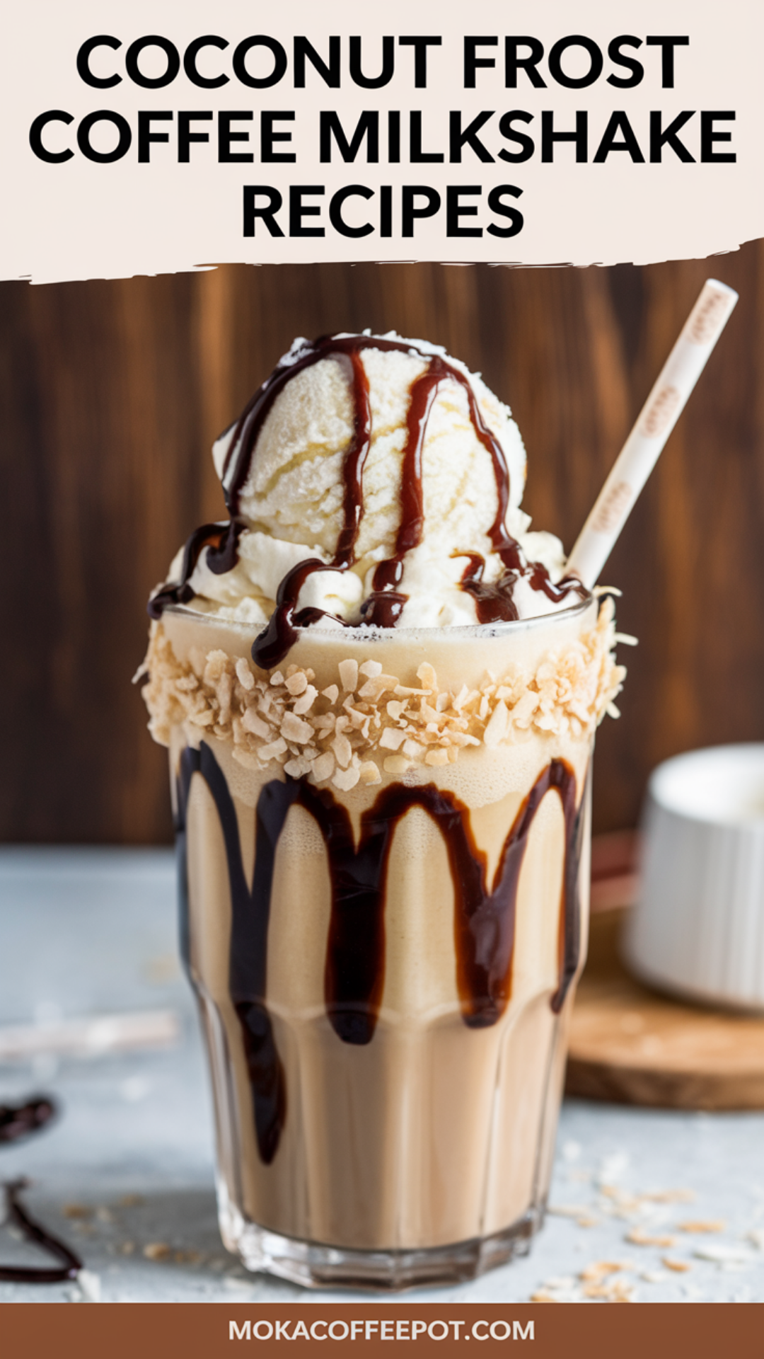 Coconut Frost Coffee Milkshake Recipes