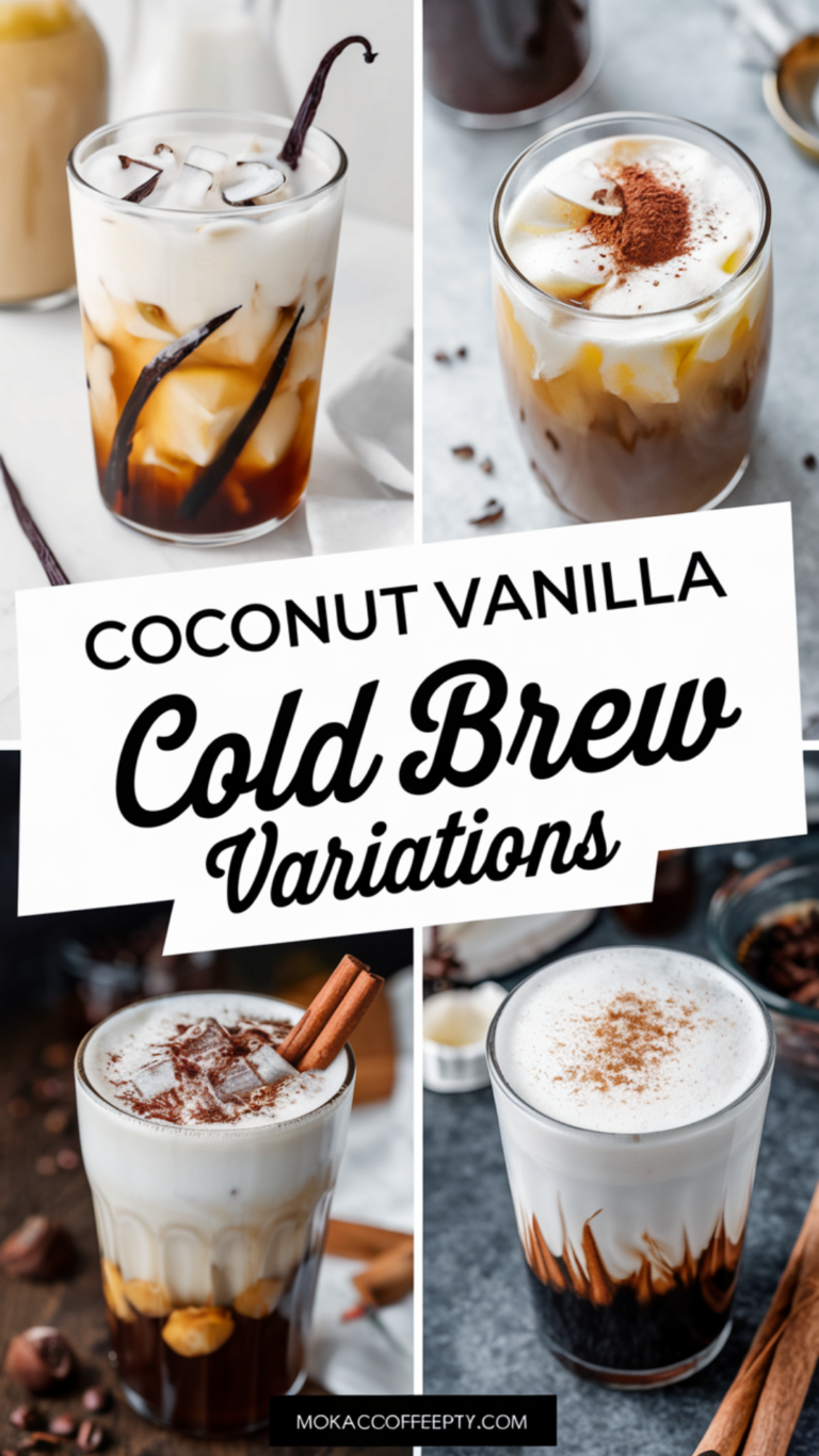 Coconut Vanilla Cold Brew Variations