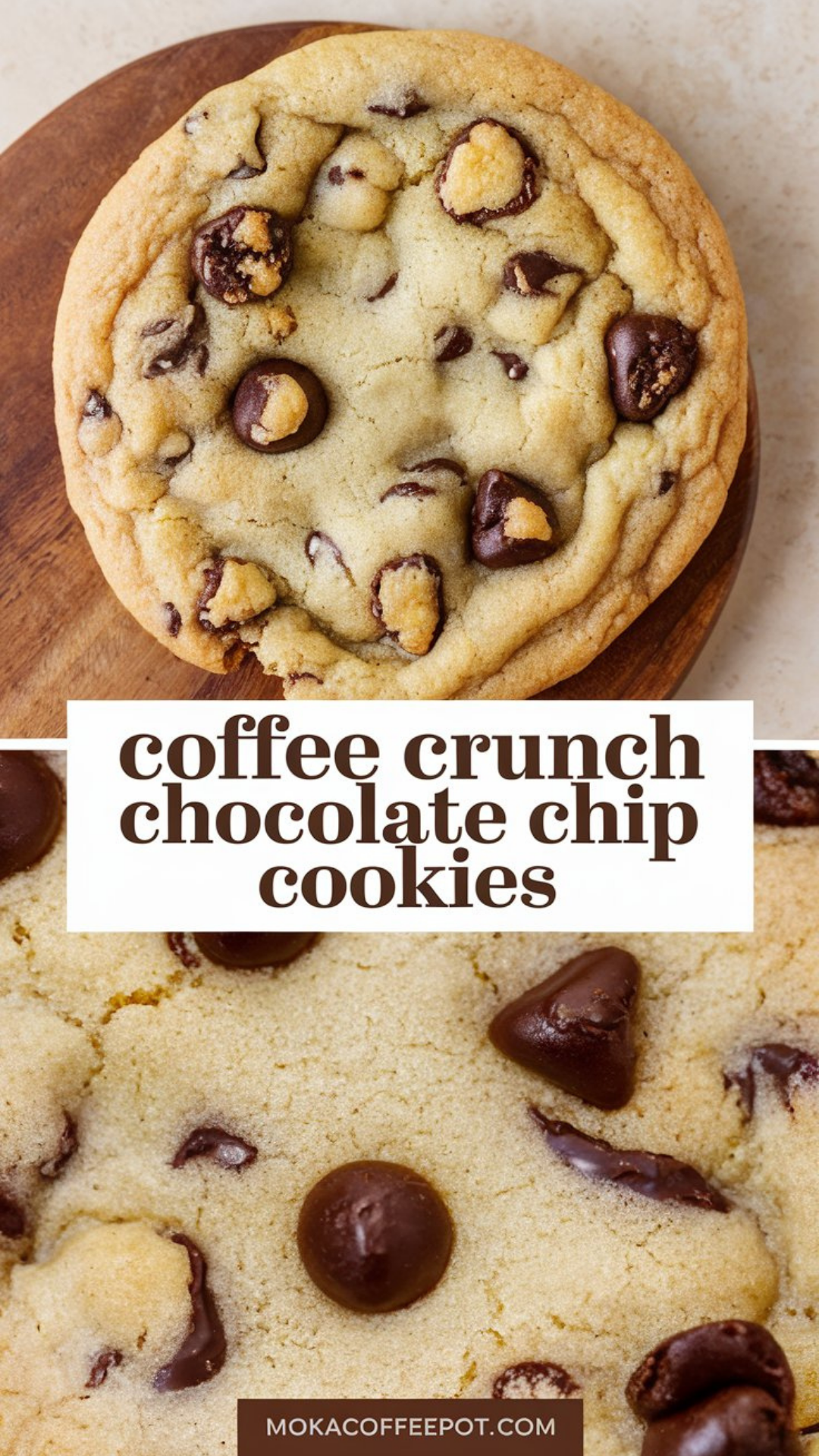 Coffee Crunch Chocolate Chip Cookies Coffee Crunch Chocolate Chip Cookies