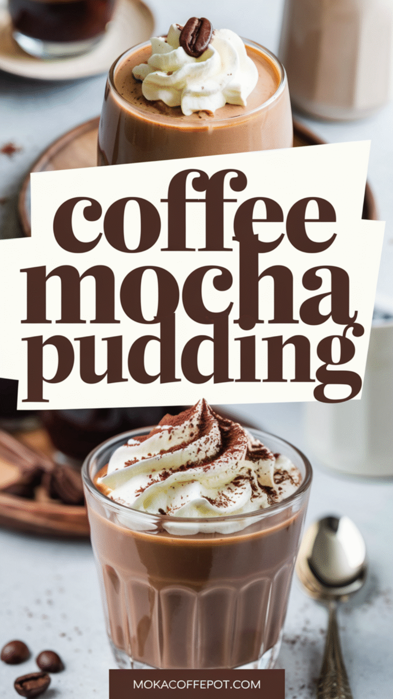 Coffee Mocha Pudding