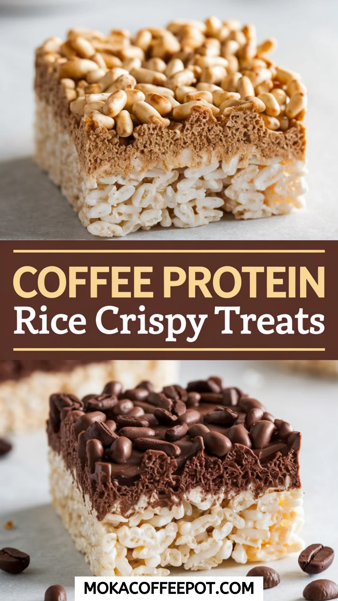 Coffee Protein Rice Crispy Treats Recipe Coffee Protein Rice Crispy Treats Recipe