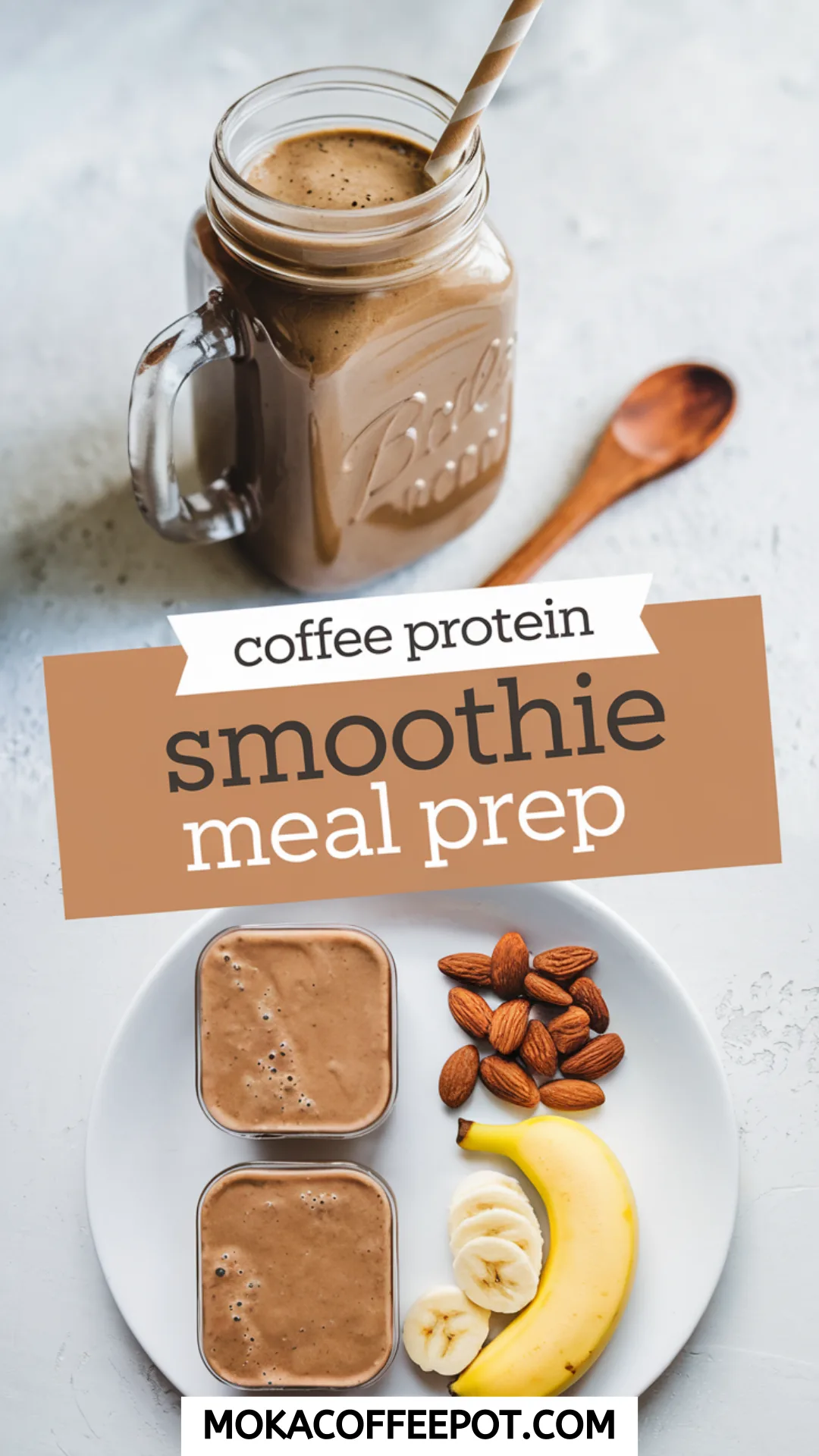 Coffee Protein Smoothie Meal Prep Coffee Protein Smoothie Meal Prep