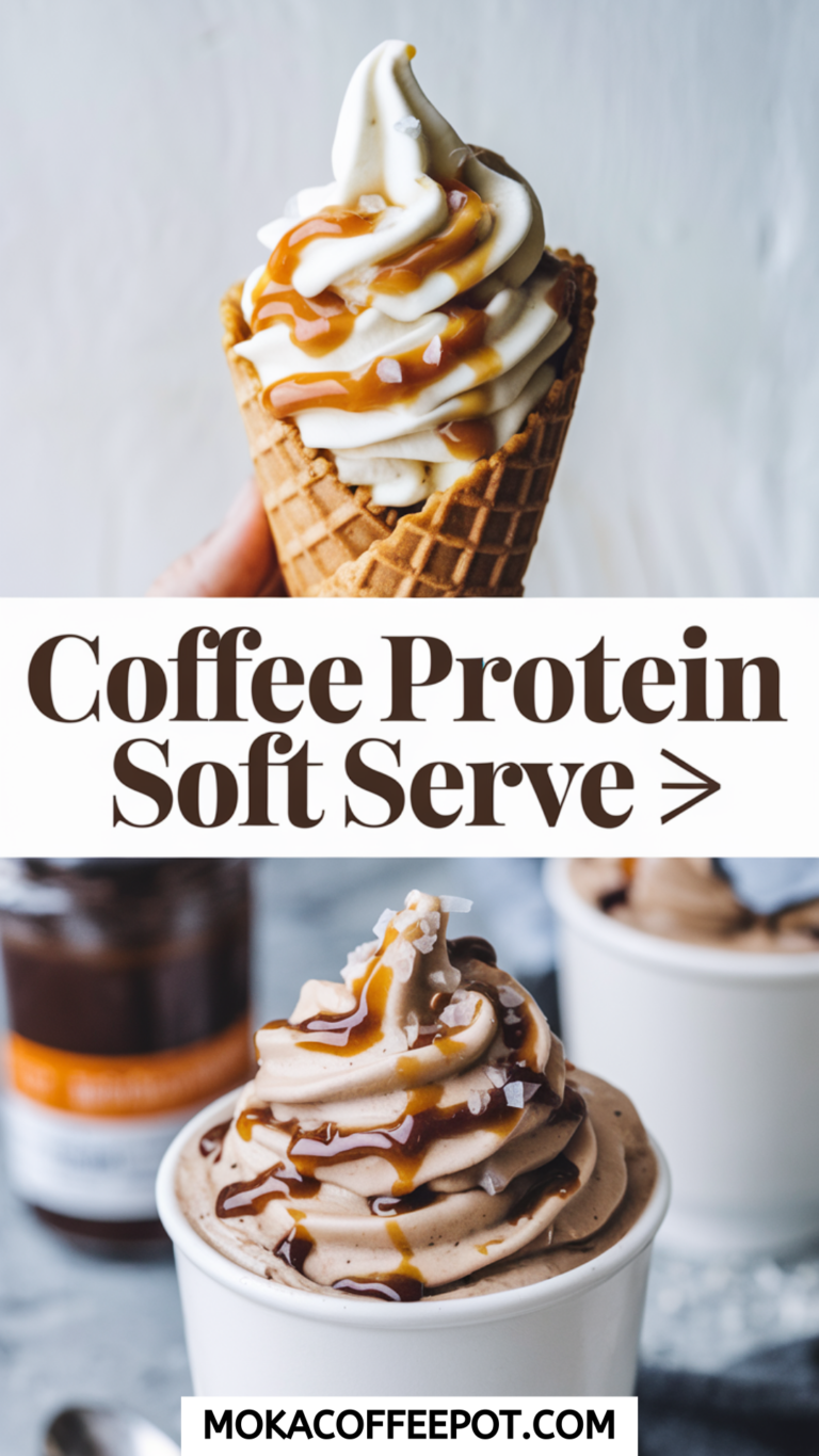 Coffee Protein Soft Serve Recipe