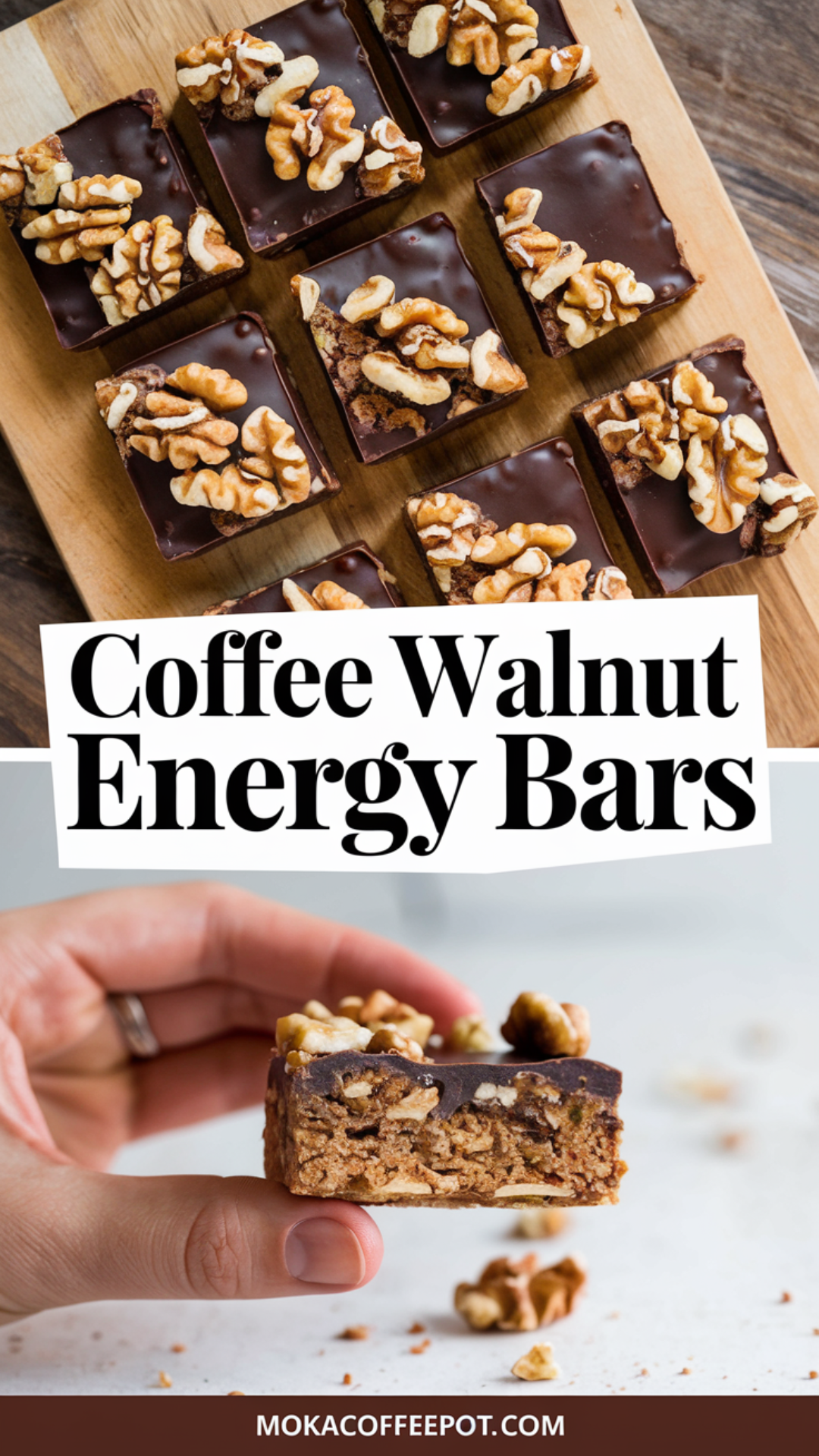 Coffee Walnut Energy Bars Coffee Walnut Energy Bars