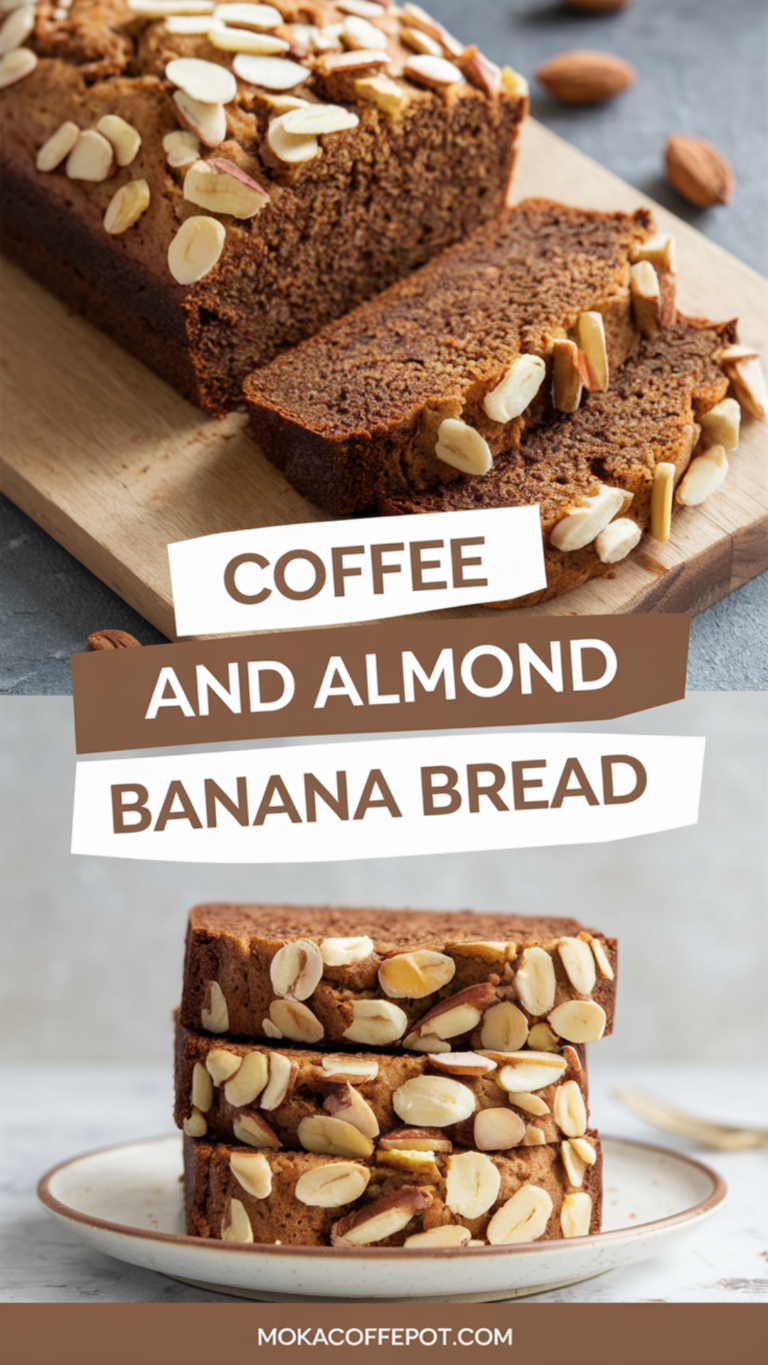 Coffee and Almond Banana Bread Coffee and Almond Banana Bread
