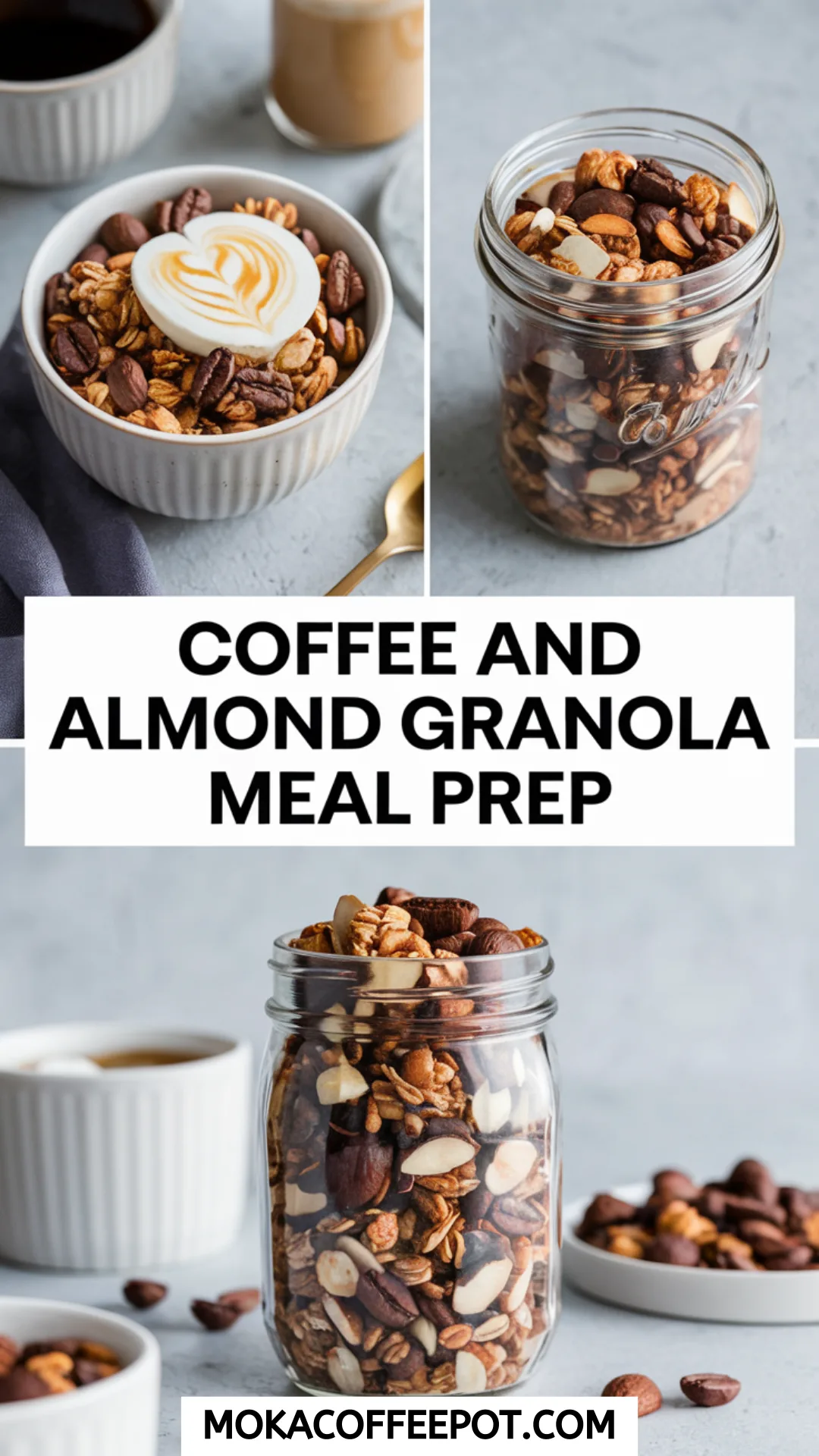 Coffee and Almond Granola Meal Prep Coffee and Almond Granola Meal Prep