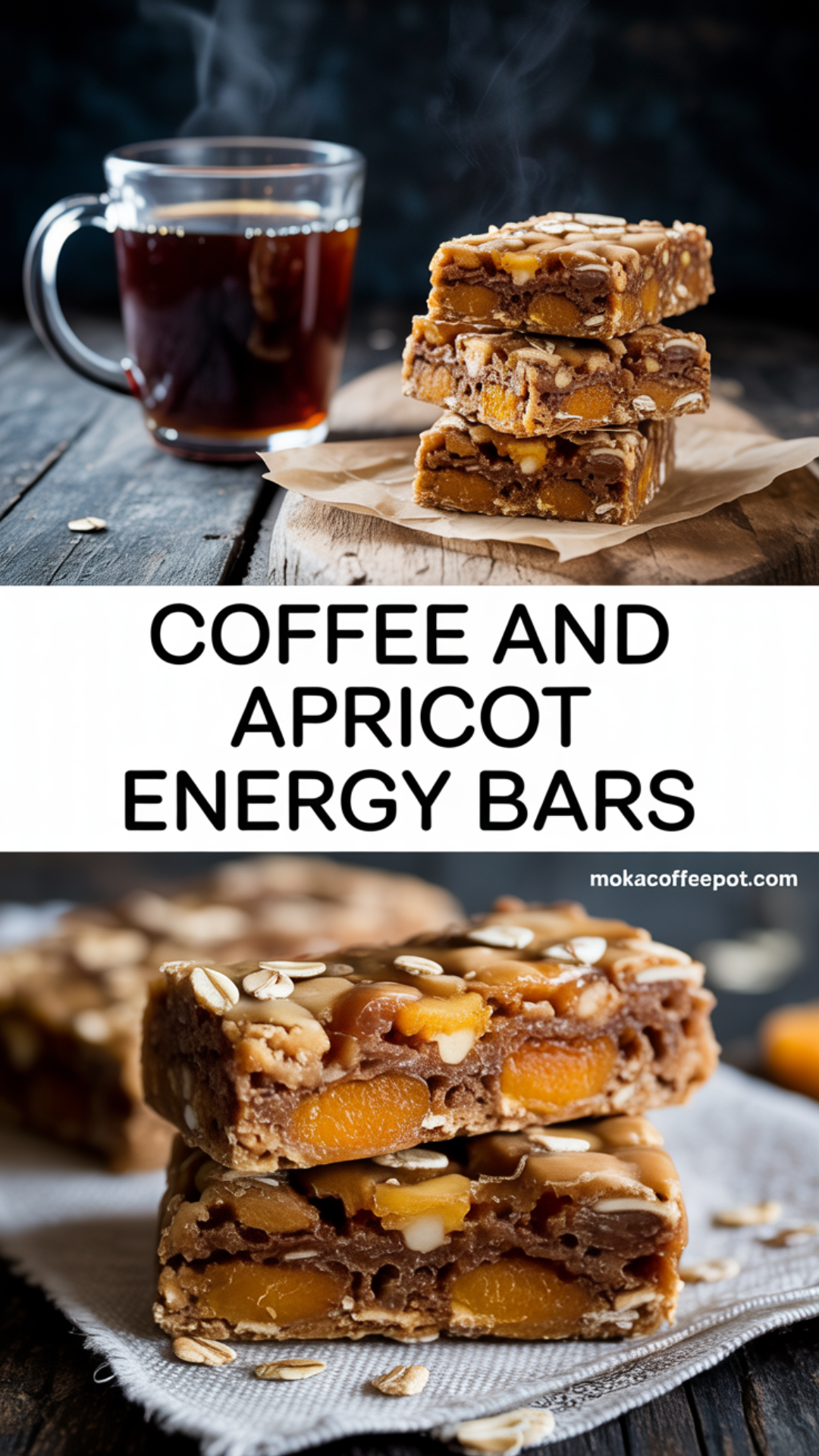 Coffee and Apricot Energy Bars Coffee and Apricot Energy Bars